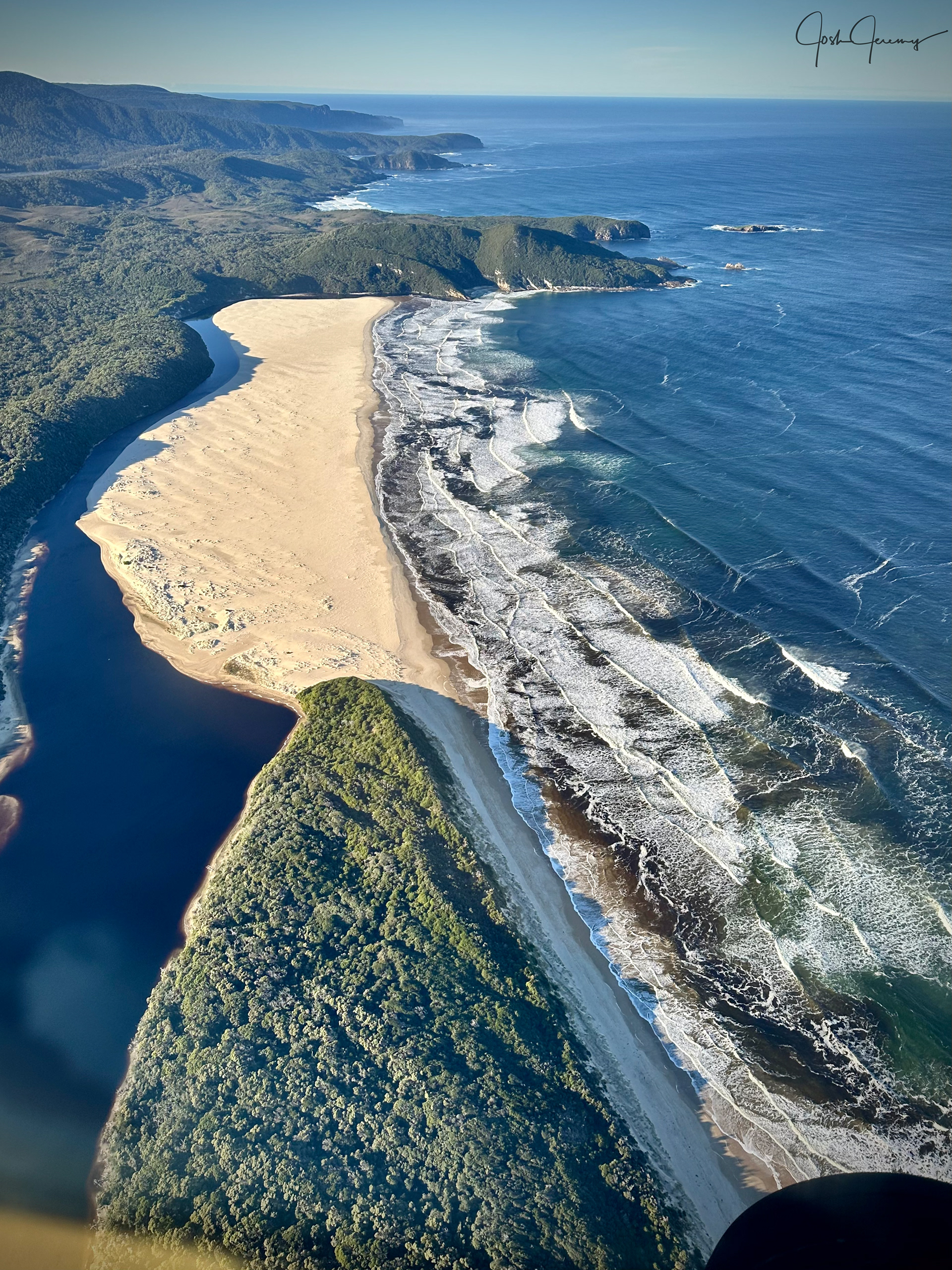 Prion Bay where New River Lagoon meets the Southern Ocean