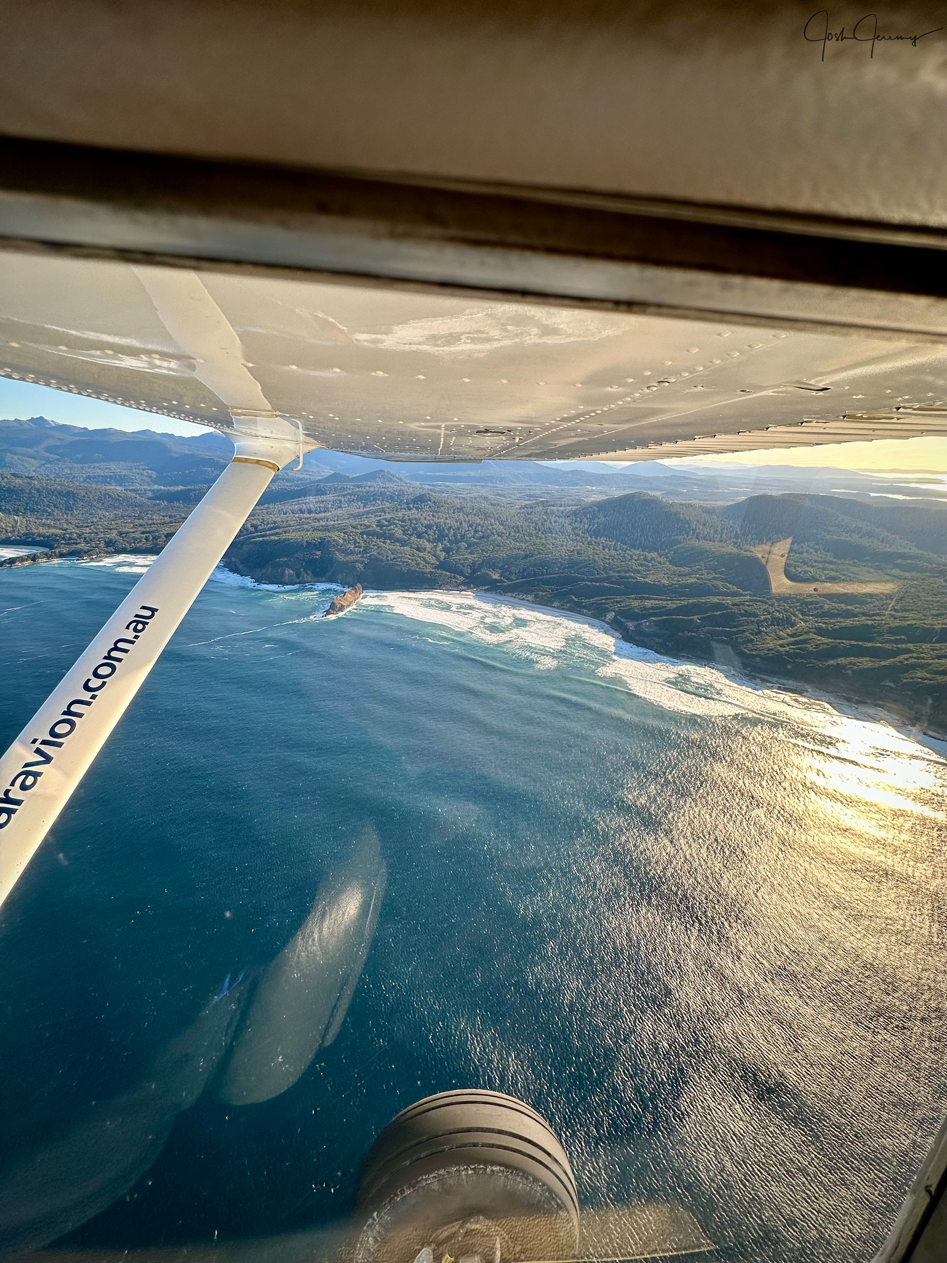 Looking towards South Cape Bay beach