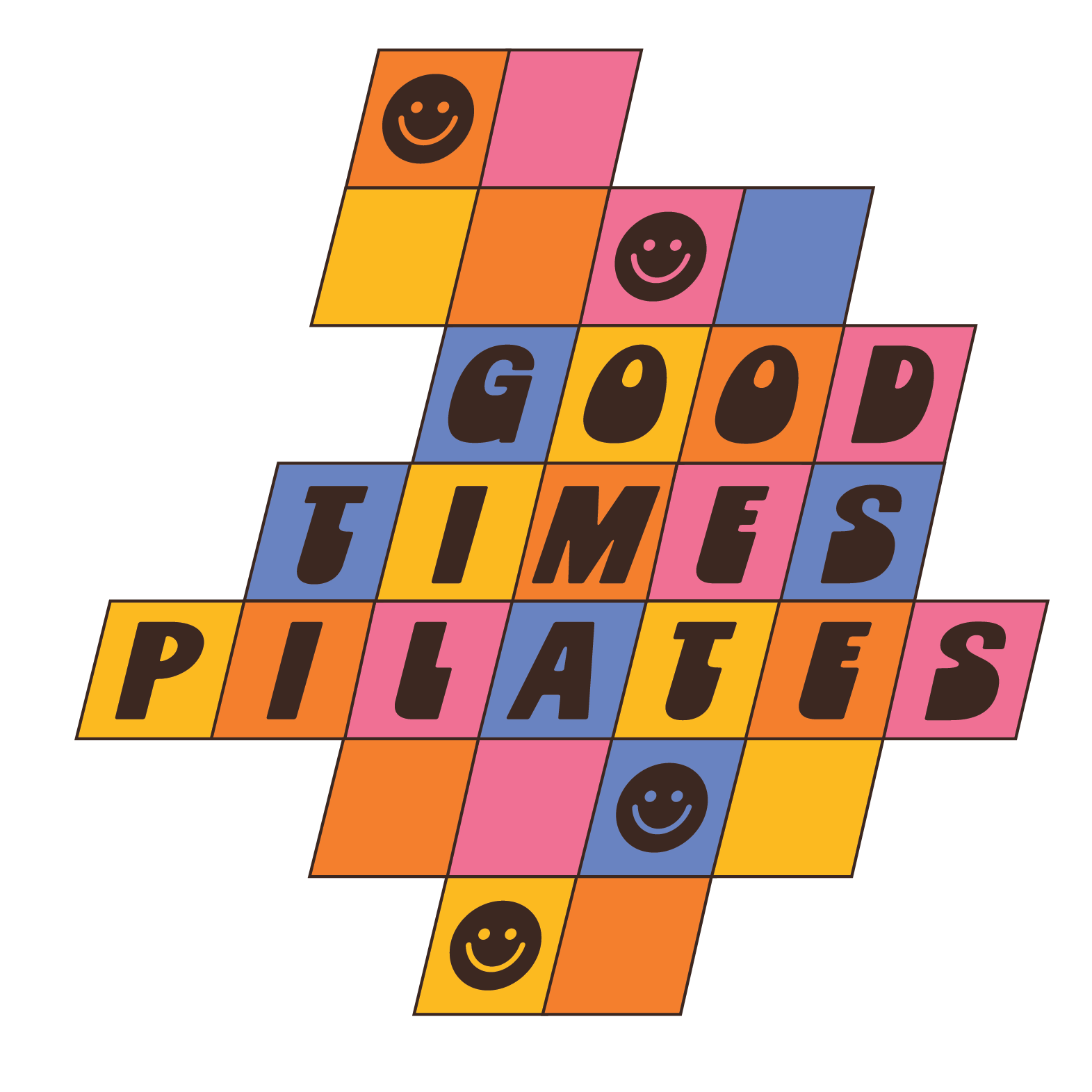 Pilates Bingo Stickers