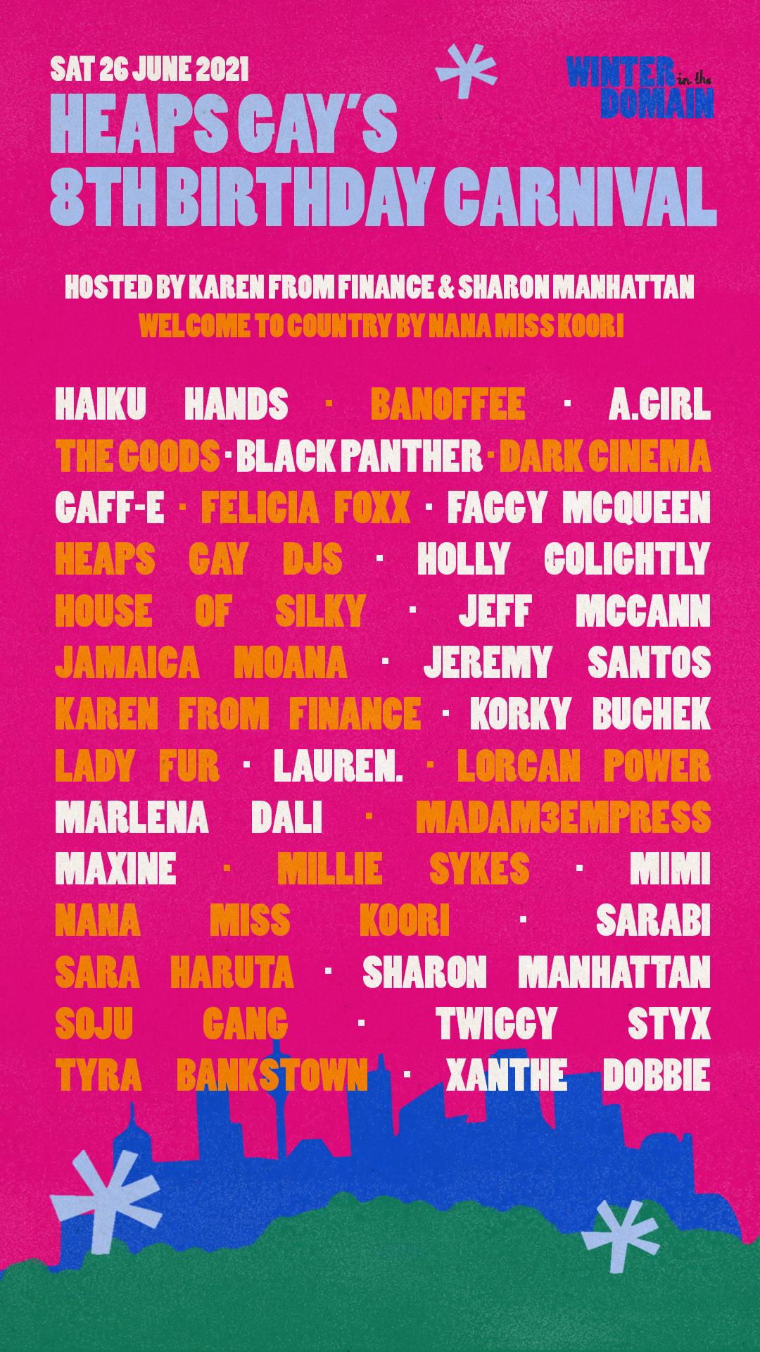 Instagram Story Lineup Poster