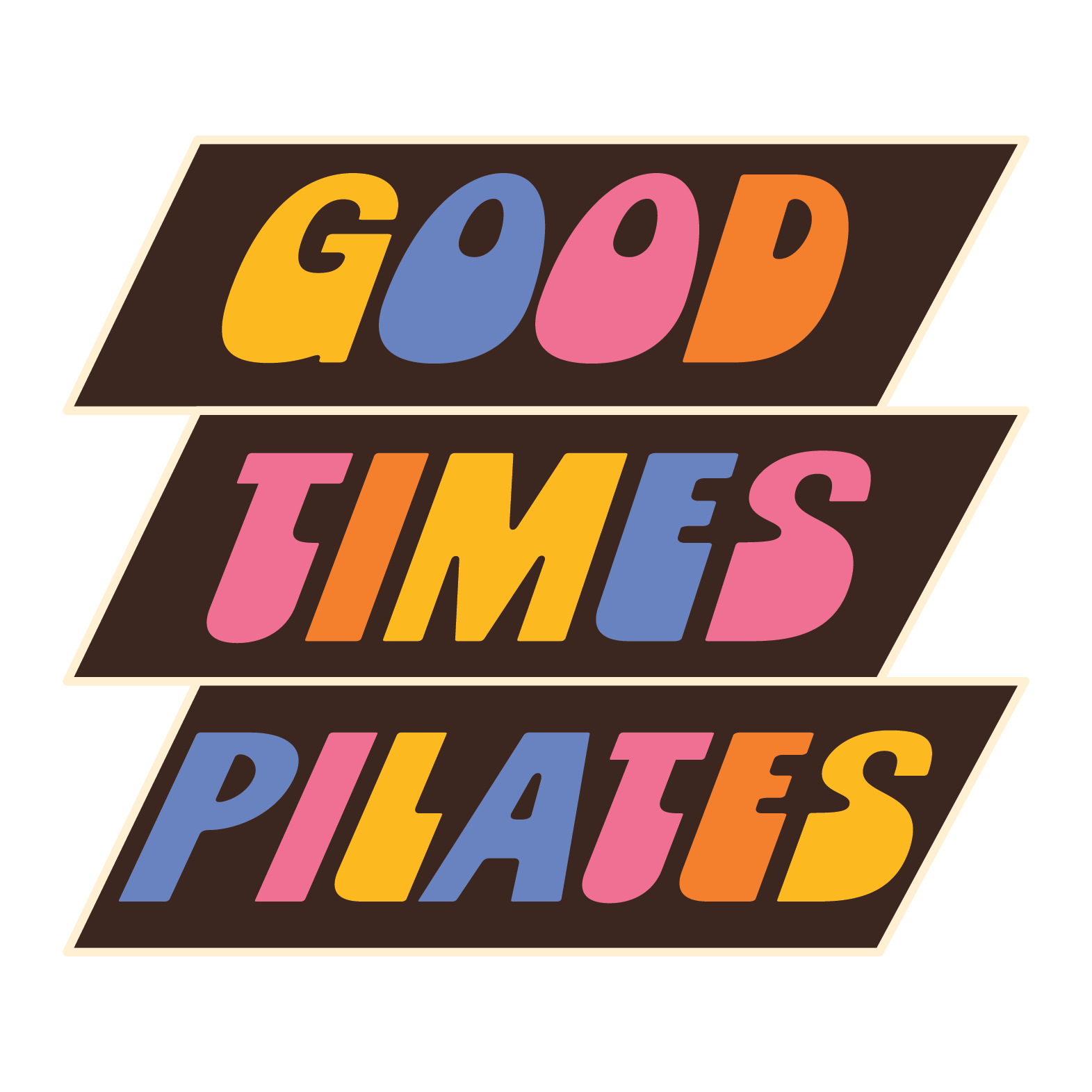 Pilates Bingo Stickers