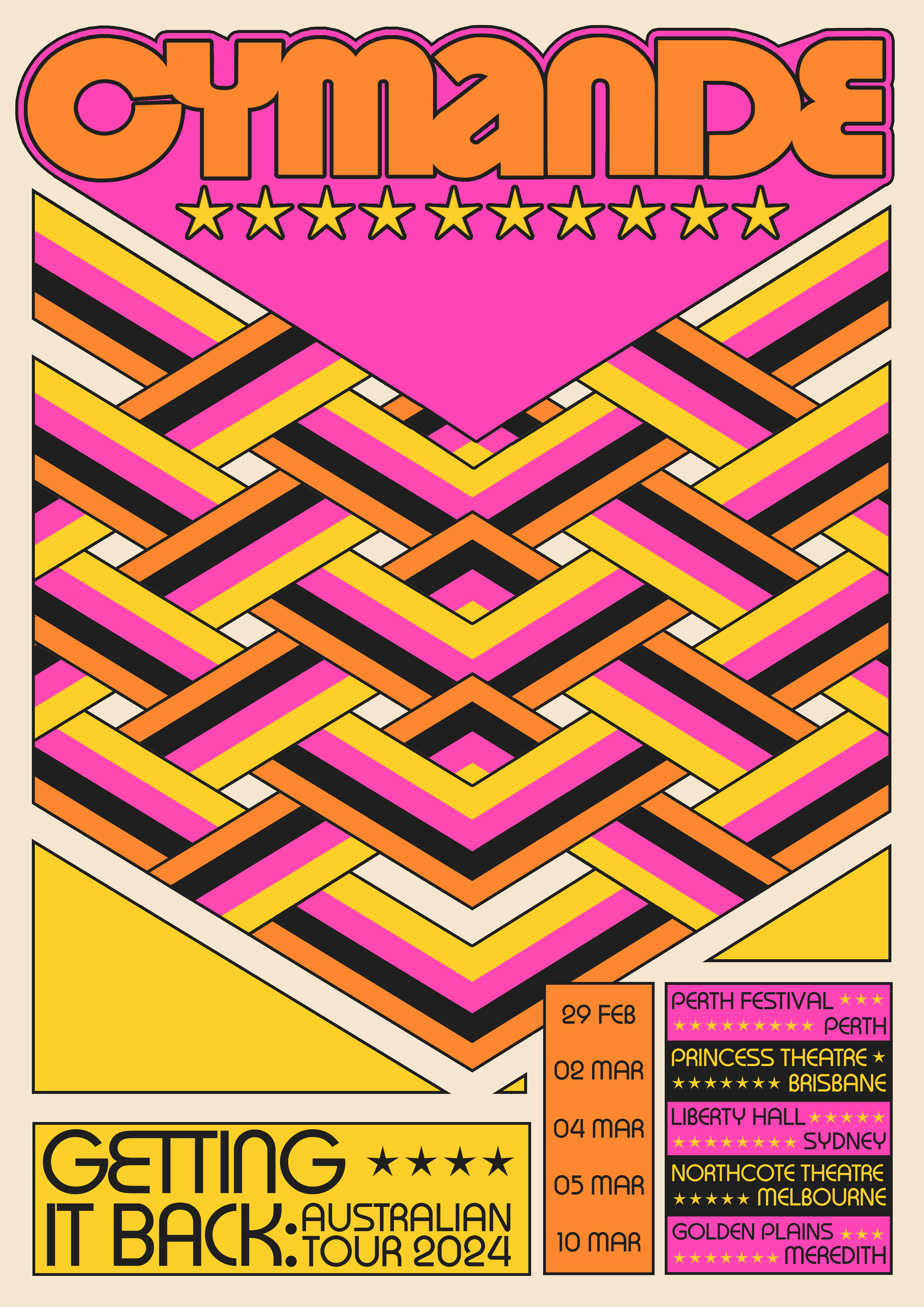 Pitched to Cymande but not used.