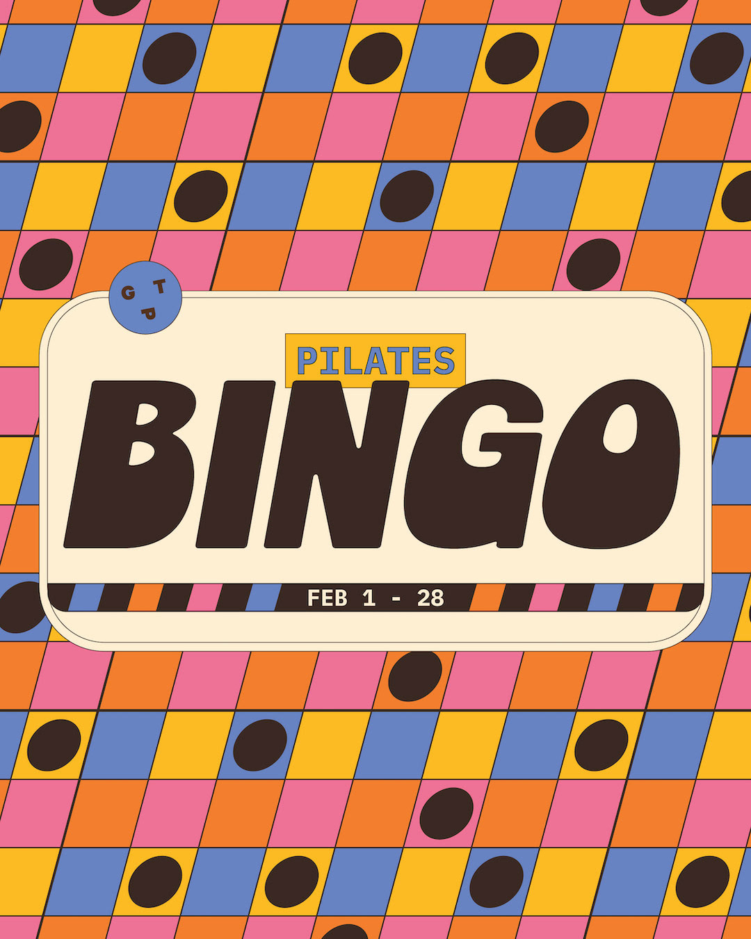 Pilates Bingo Design