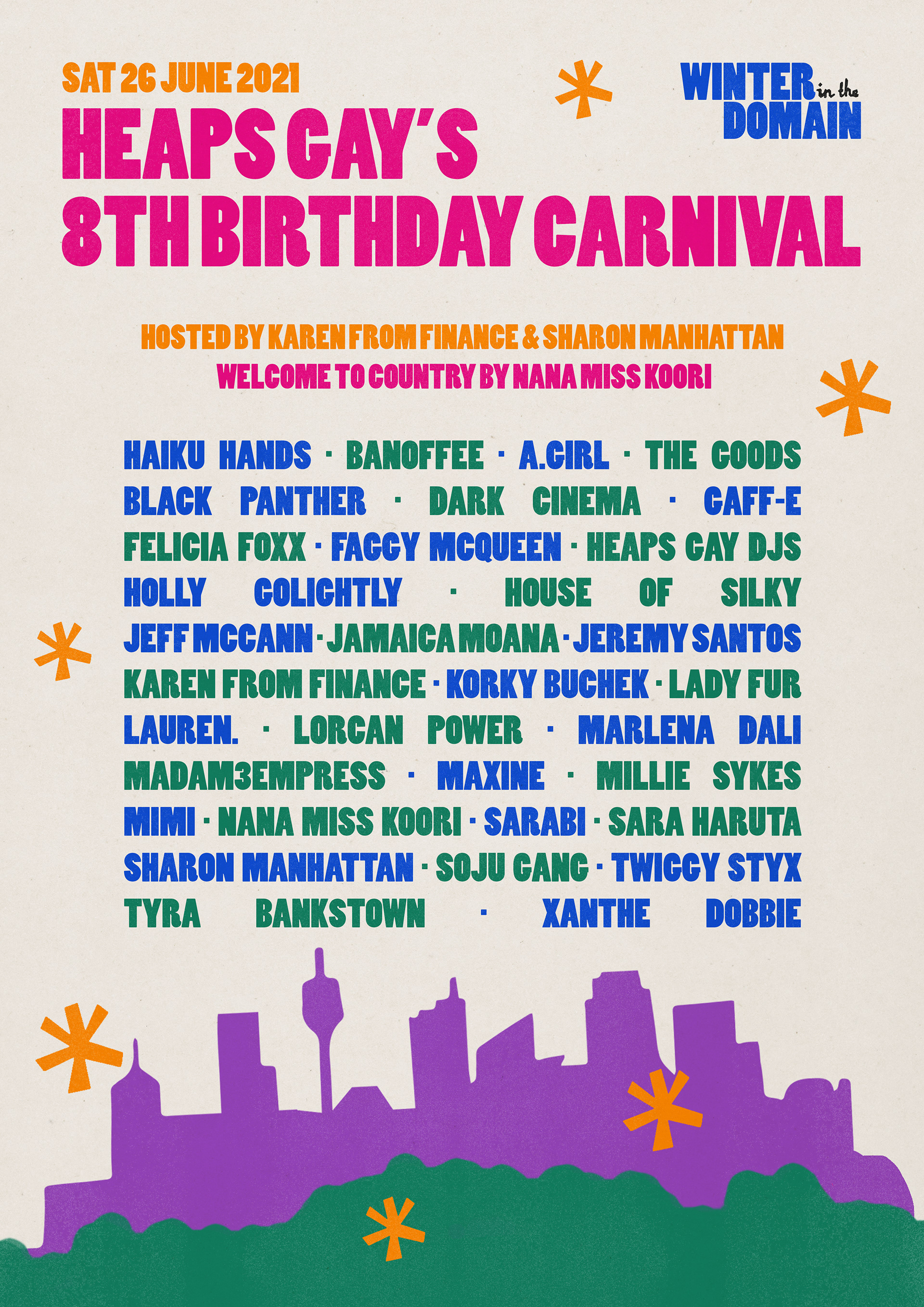 Lineup Poster