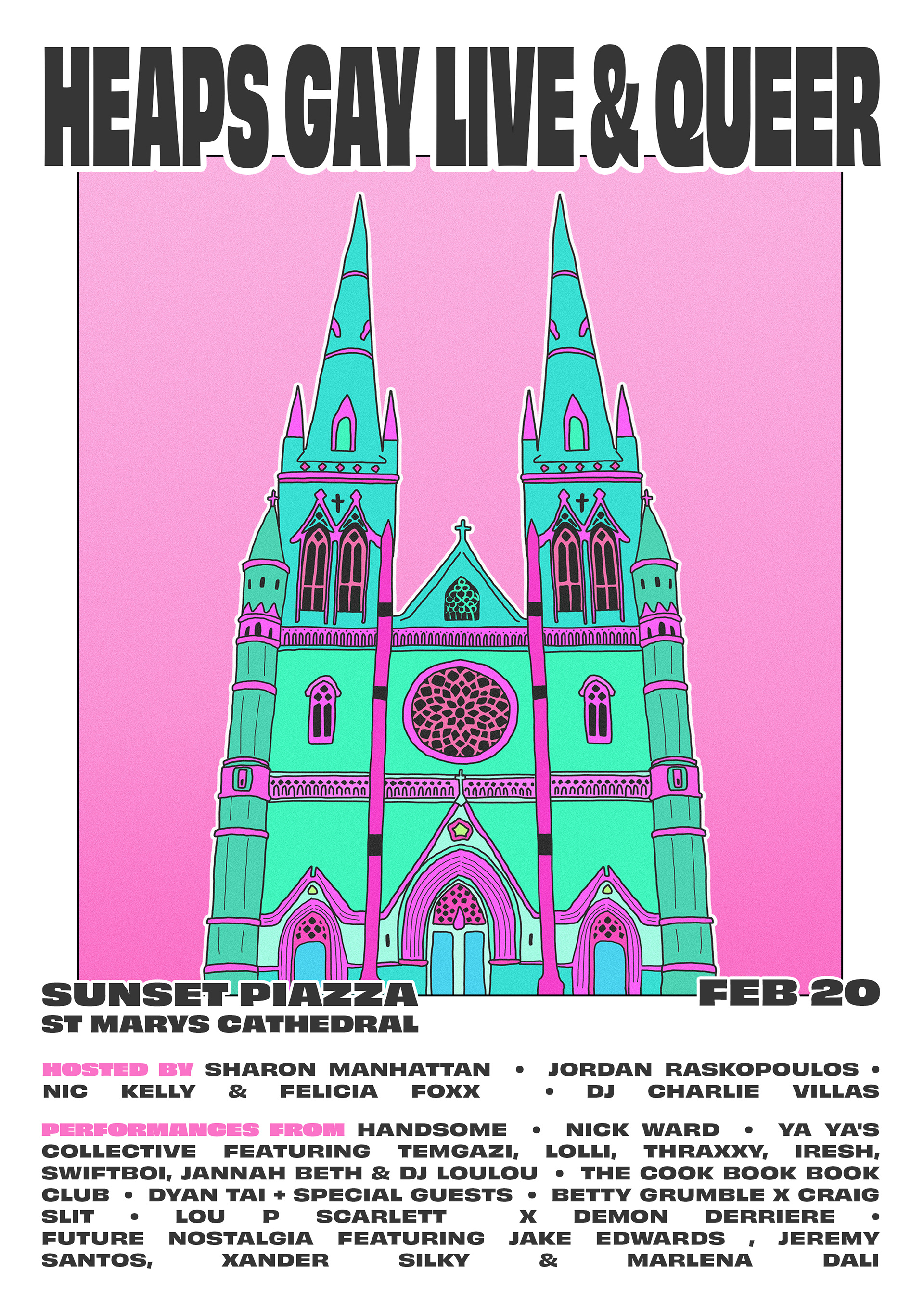Lineup poster