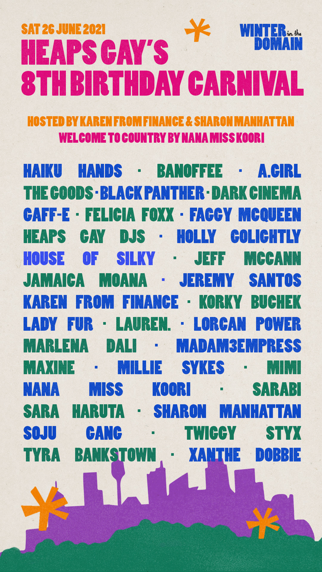 Instagram Story Lineup Poster