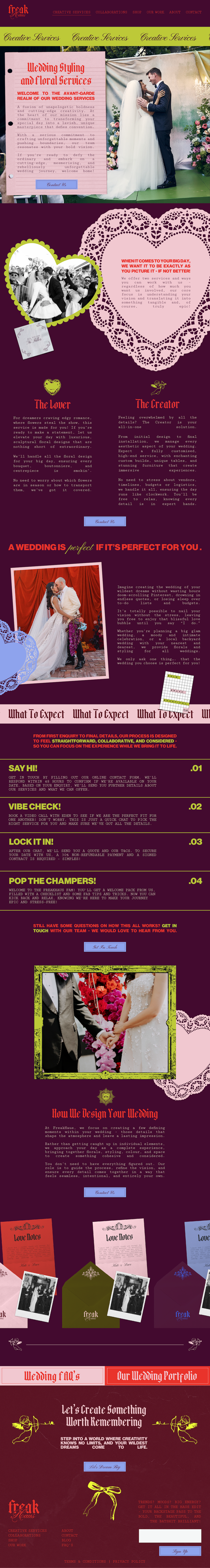 Website Wireframe