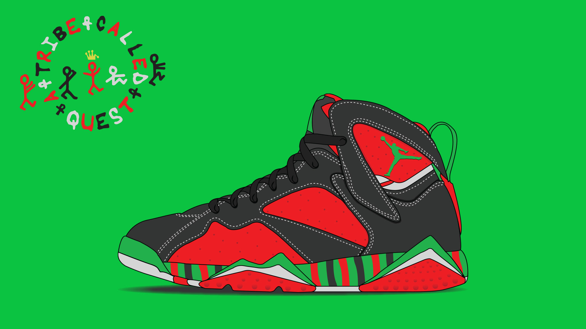 A Tribe Called Quest x Jordan 7