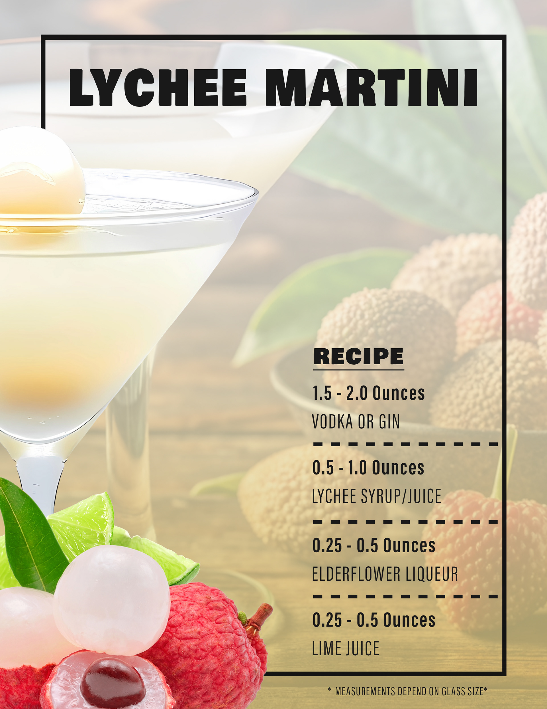 Lychee Martini
