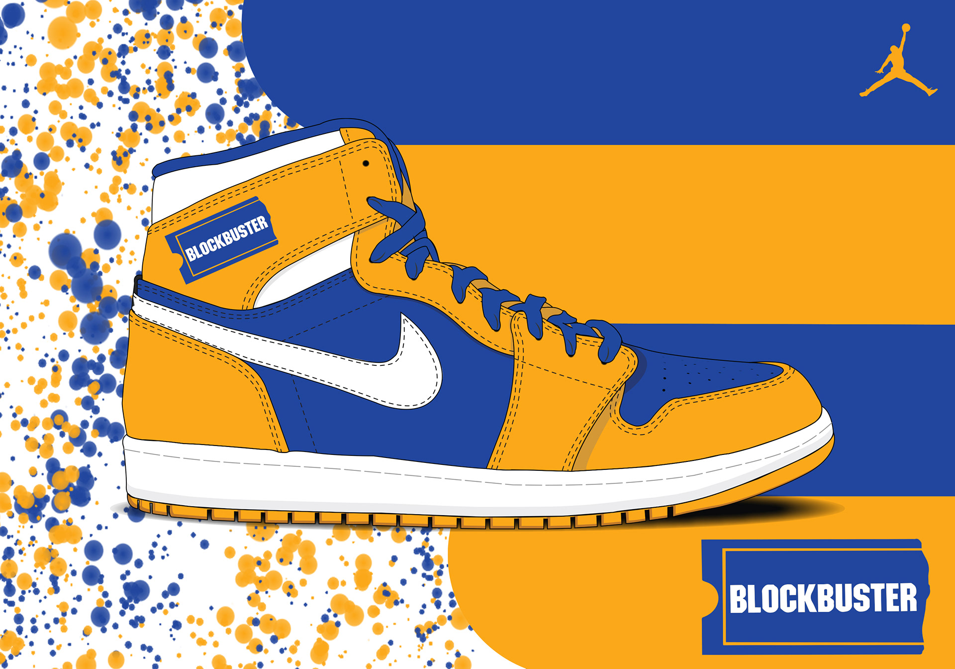 Blockbuster x Jordan 1