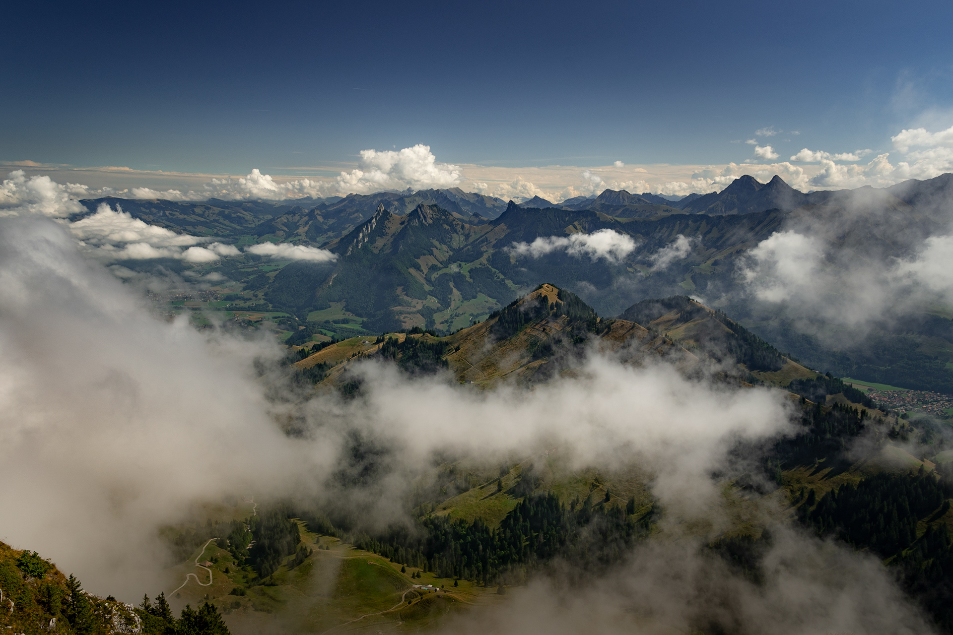 Vue depuis le Moléson