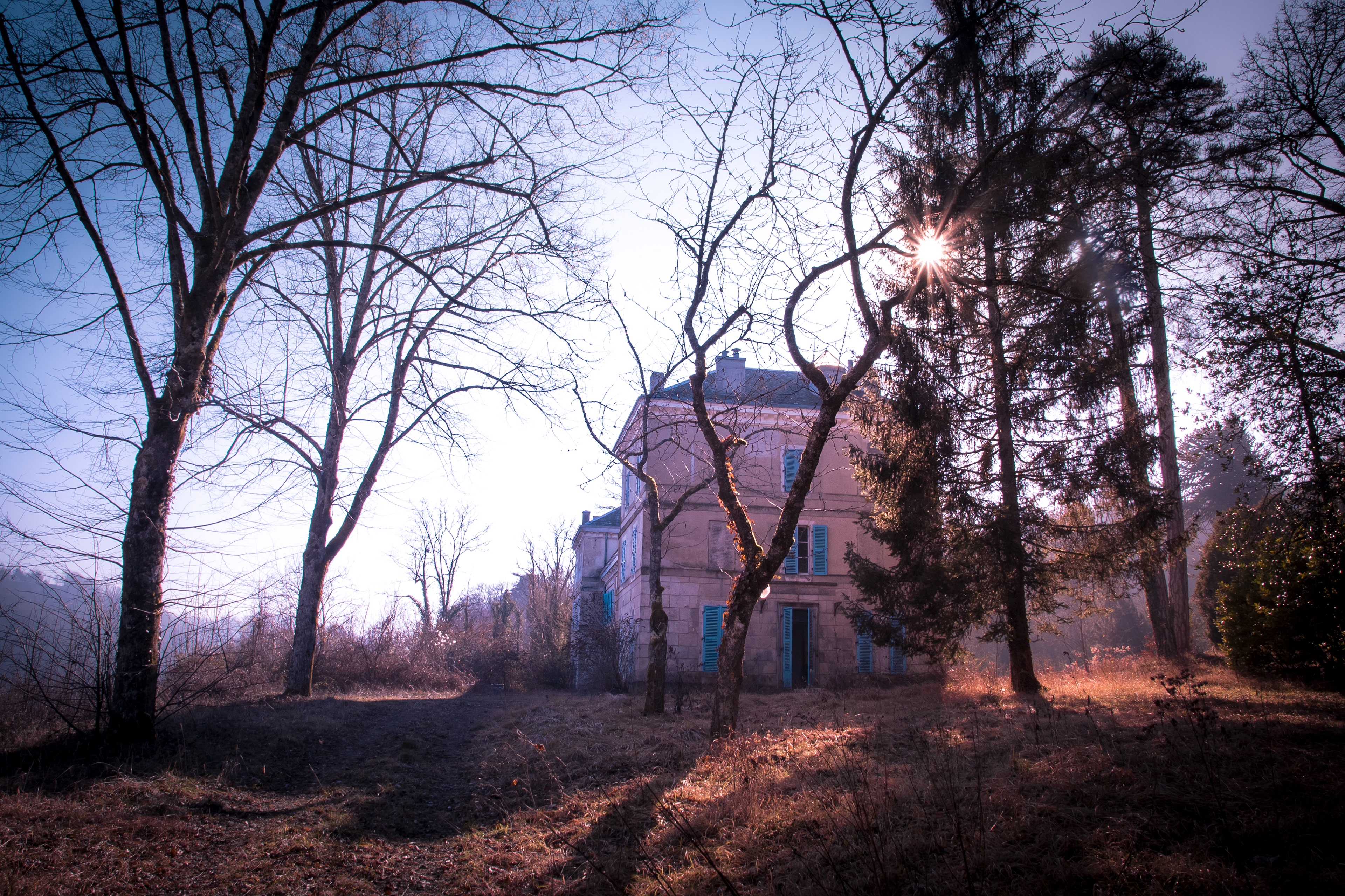 Le Château aux Volets Bleus