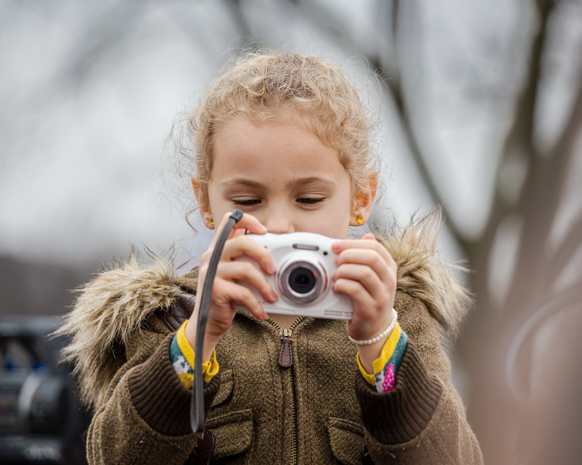 Exchanging Photos, Women's March, Washington, DC