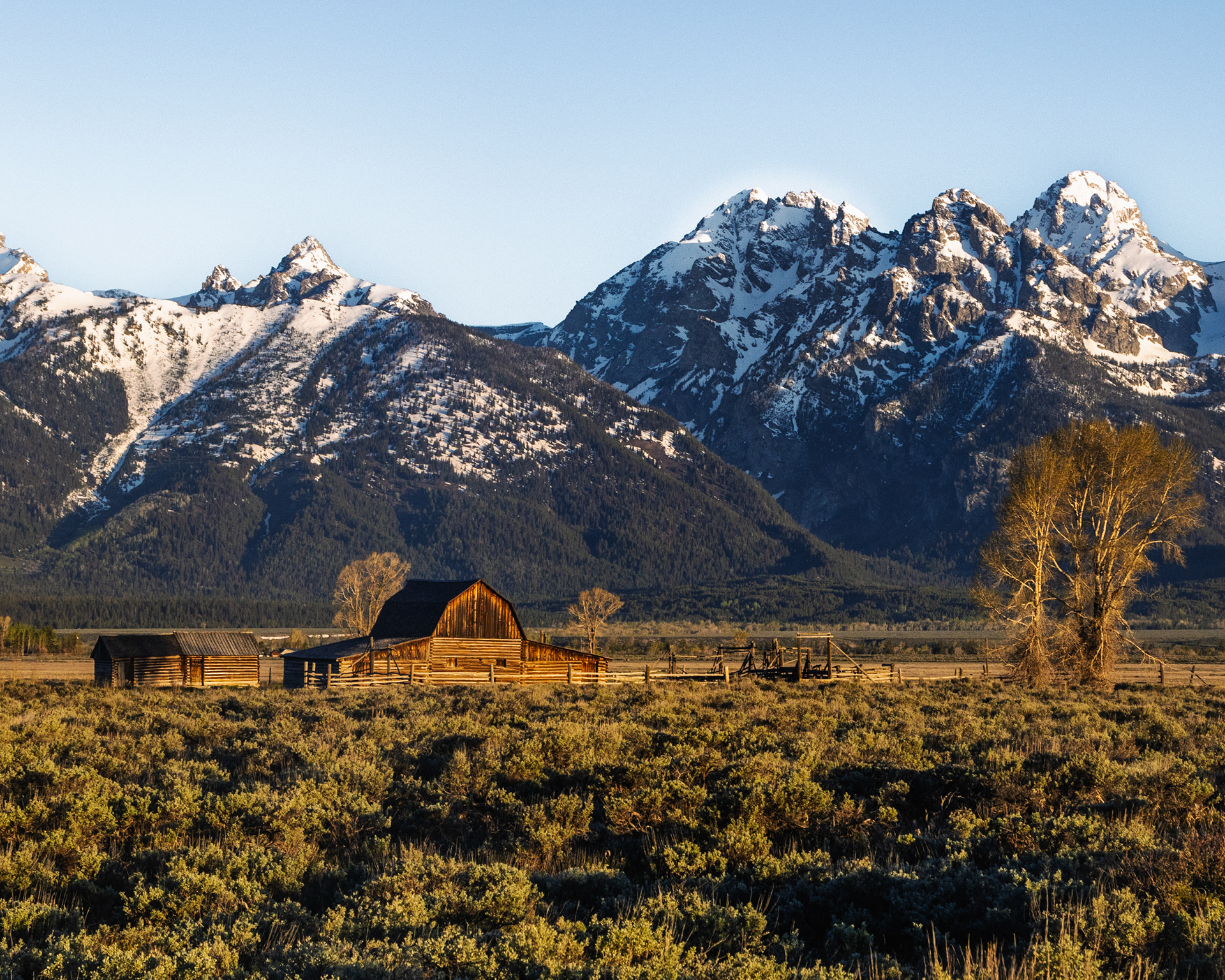 John and Bartha Moulton Barn, Grand Teton National Park, Wyoming