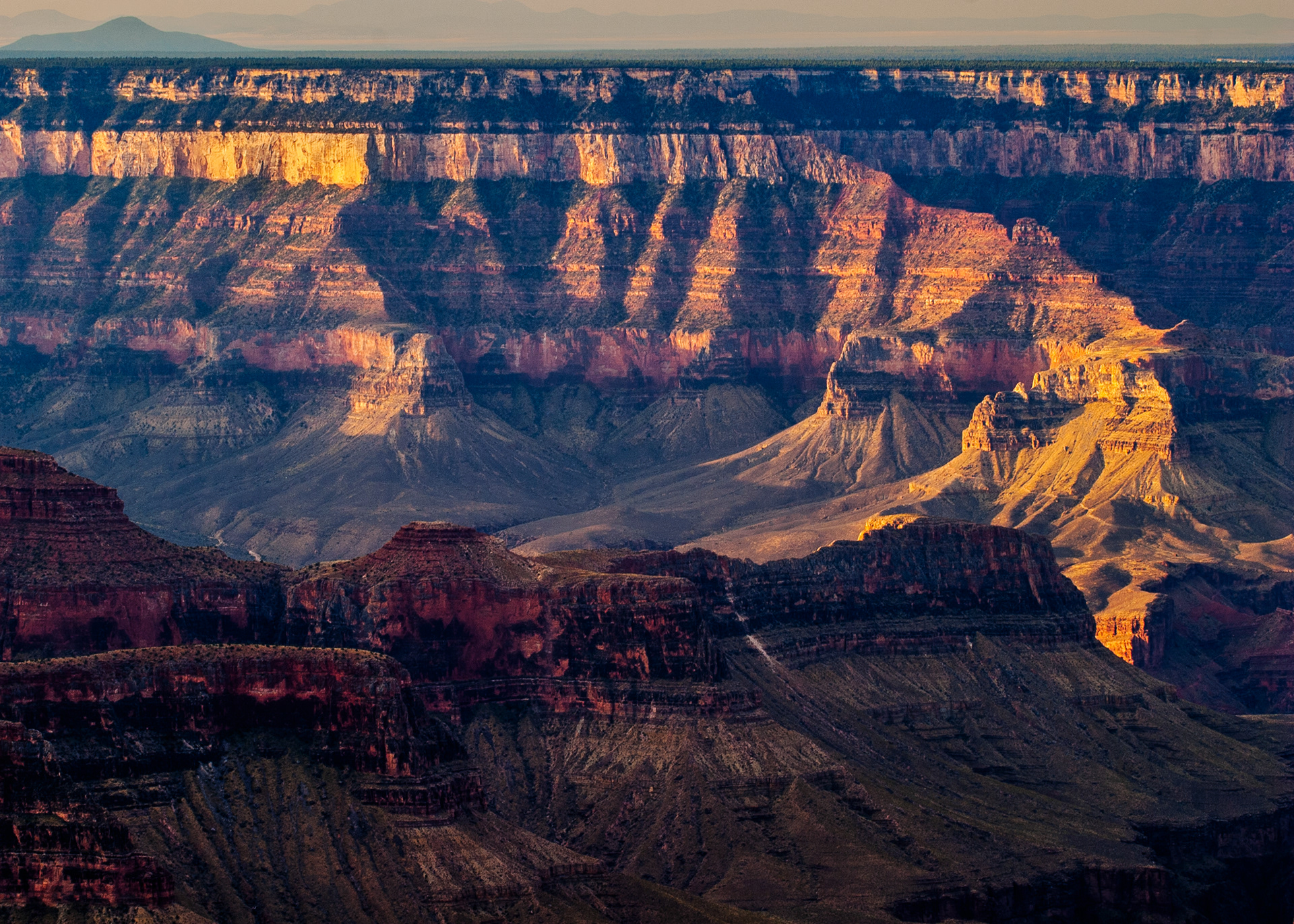 North Rim Sunrise from Grand Canyon Lodge, Arizona