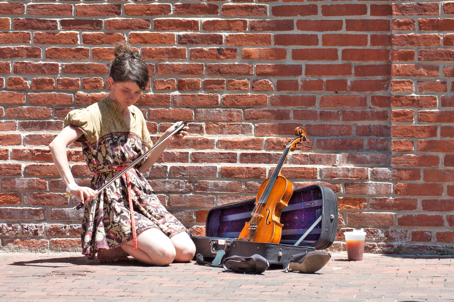 Violinist, Central Market, Lancaster, Pennsylvania