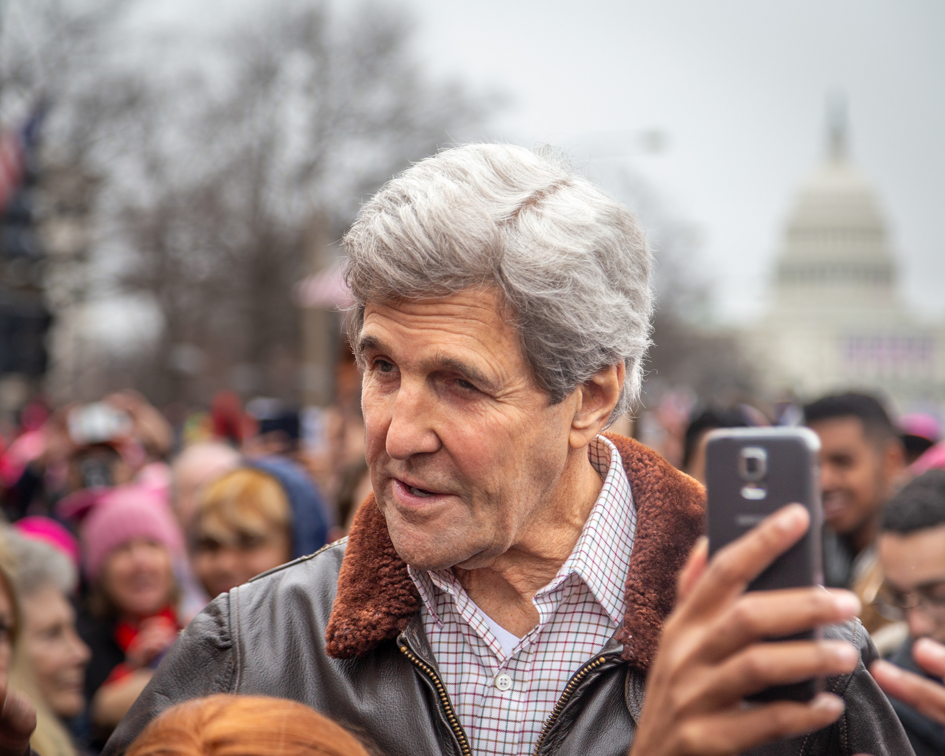 John Kerry, Women's March, Washington, DC
