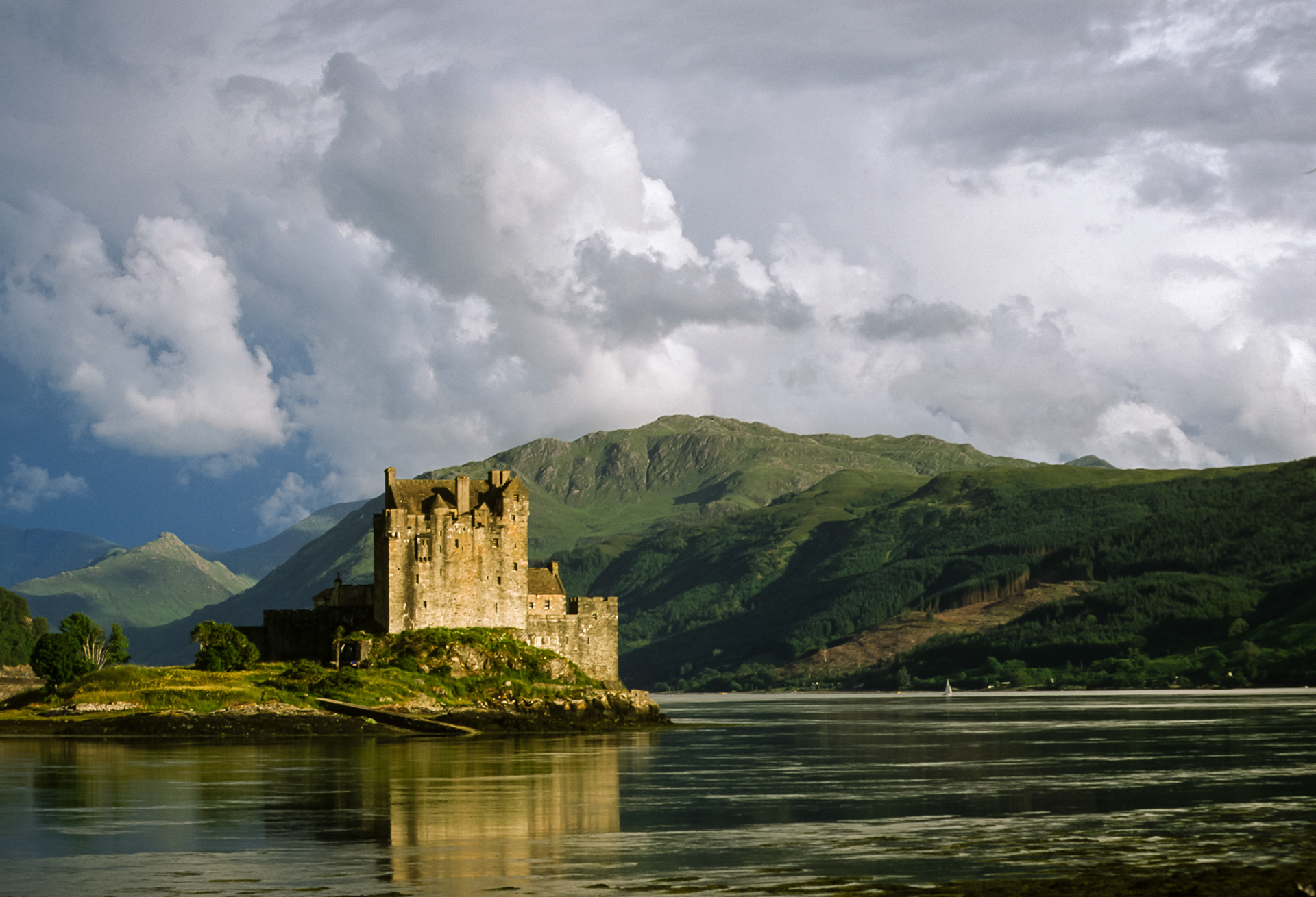 Eilean Donan Castle, Scotland (film photo)