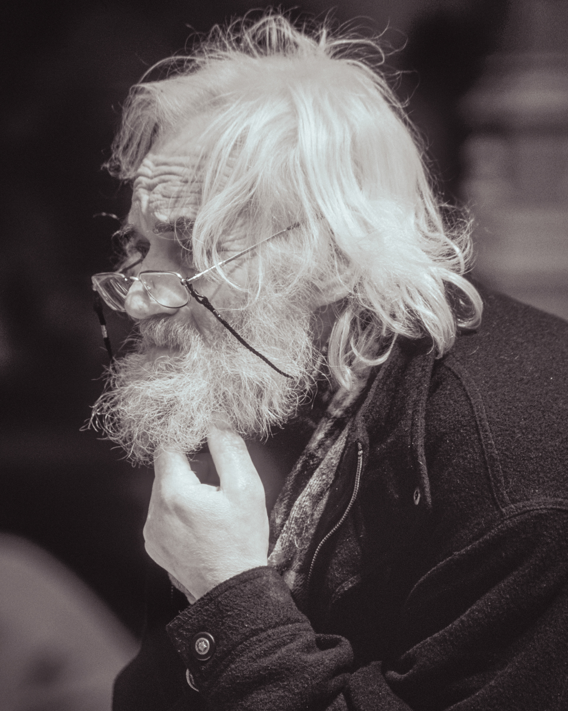 Artist, The Grand-Place, Brussels, Belgium (film photo)