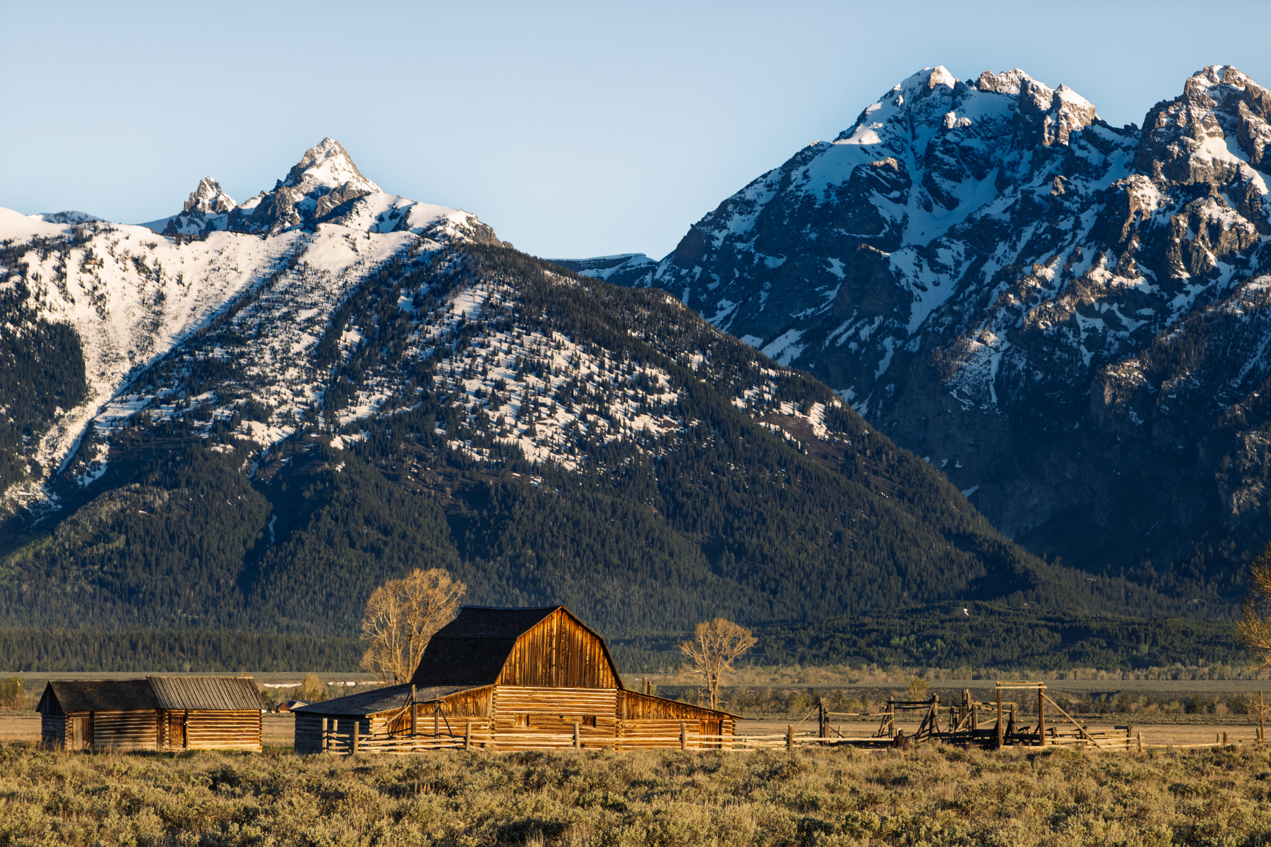 John & Bartha Moulton Barn, Grand Teton National Park, Wyoming