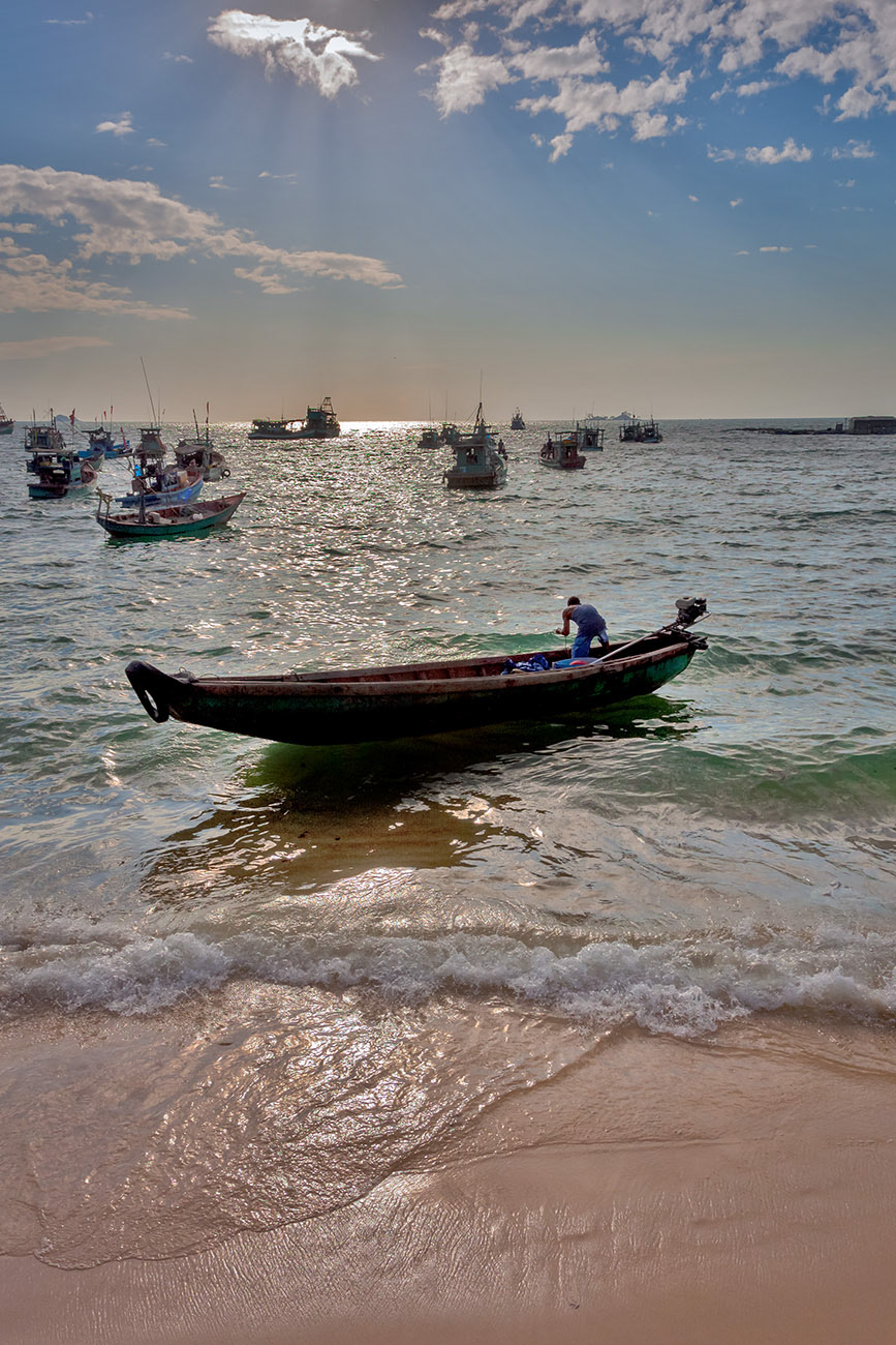 Fishermen in Phu Quoc