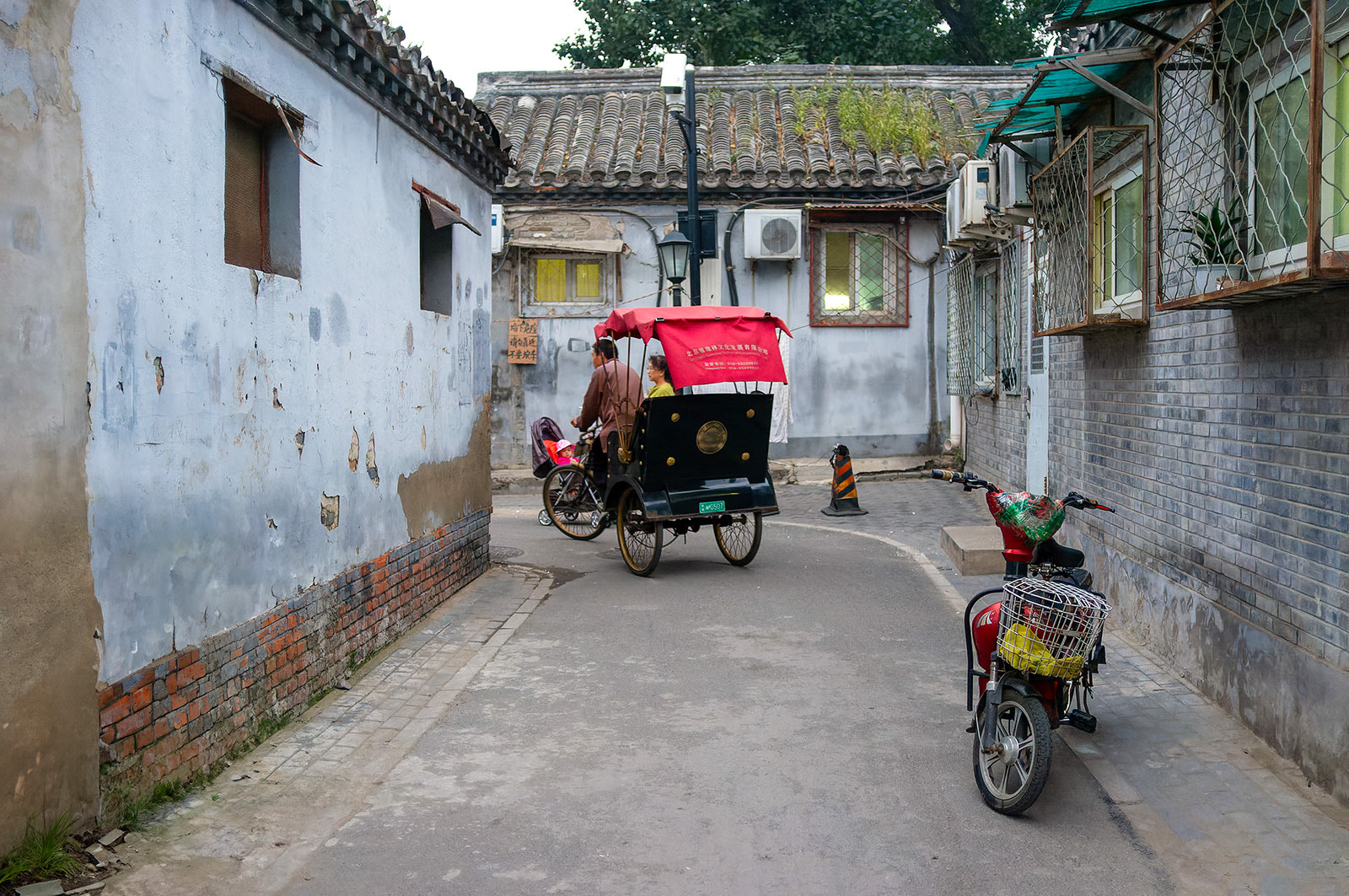 Hutongs in the evening