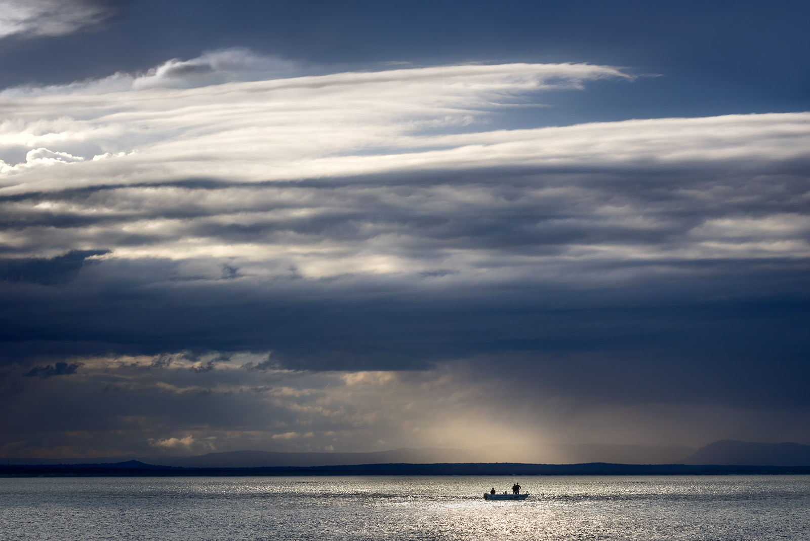 Night fishermen in Jervis Bay