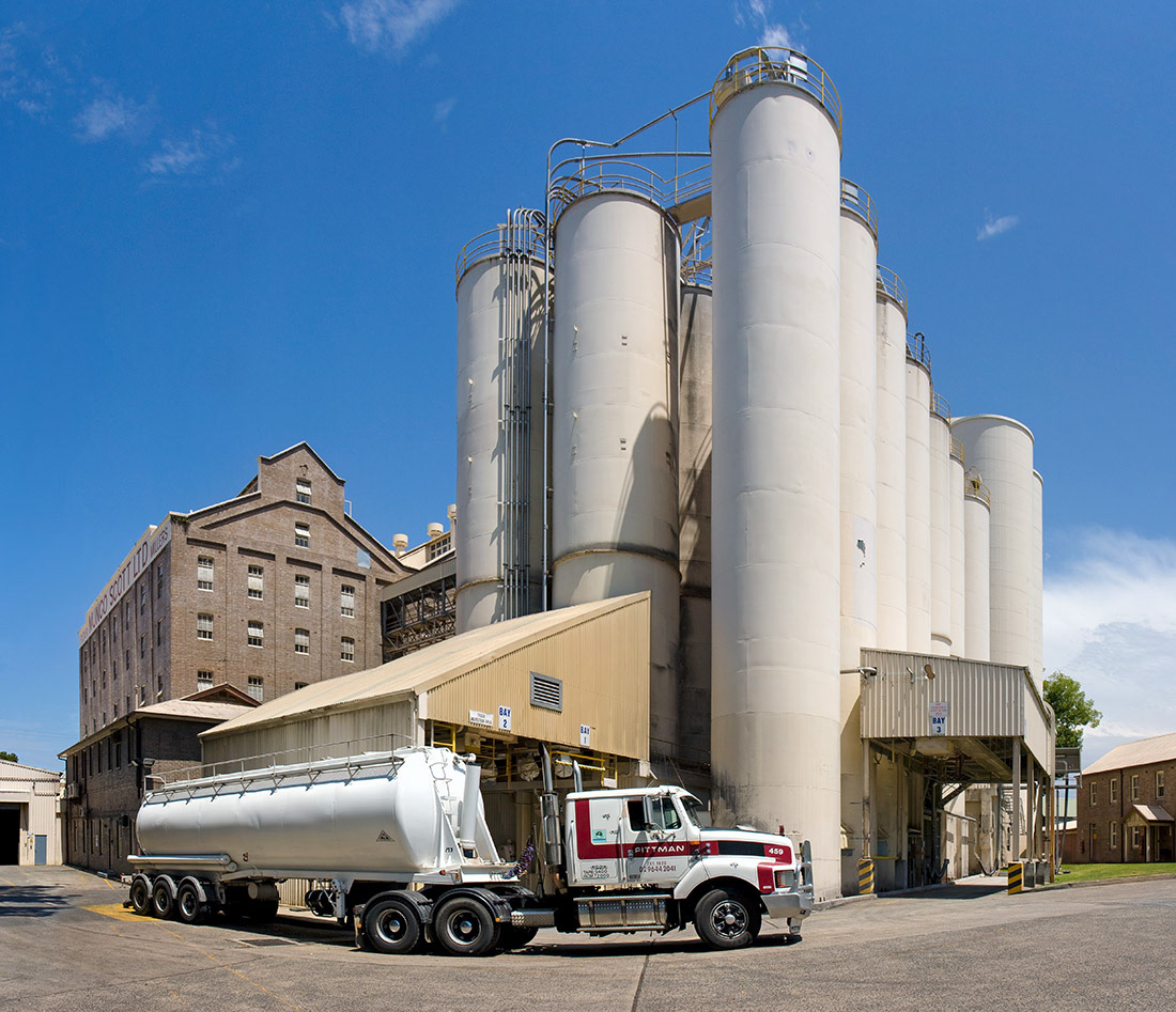 Summer Hill flour mill before redevelopment