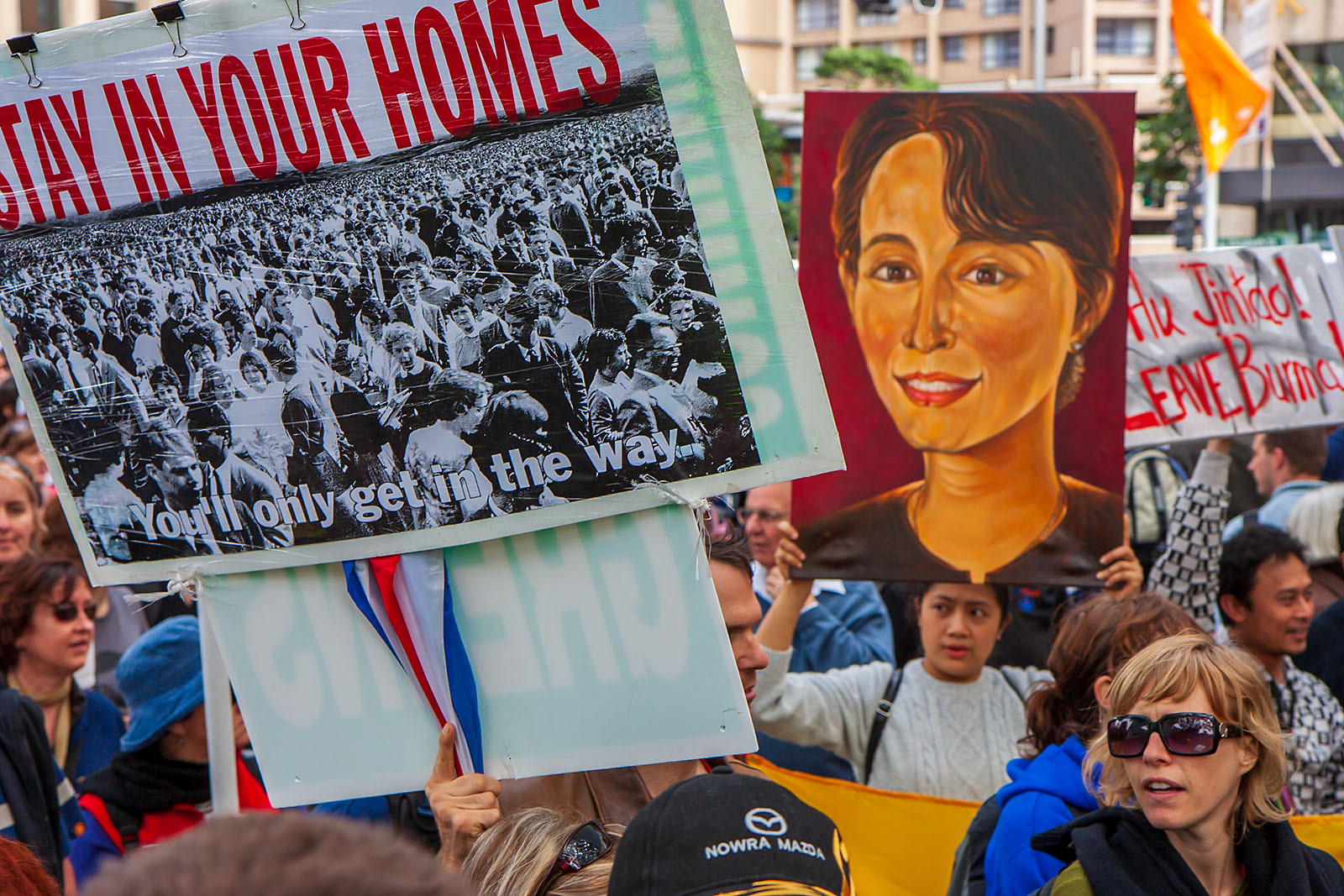 APEC demonstration in Sydney