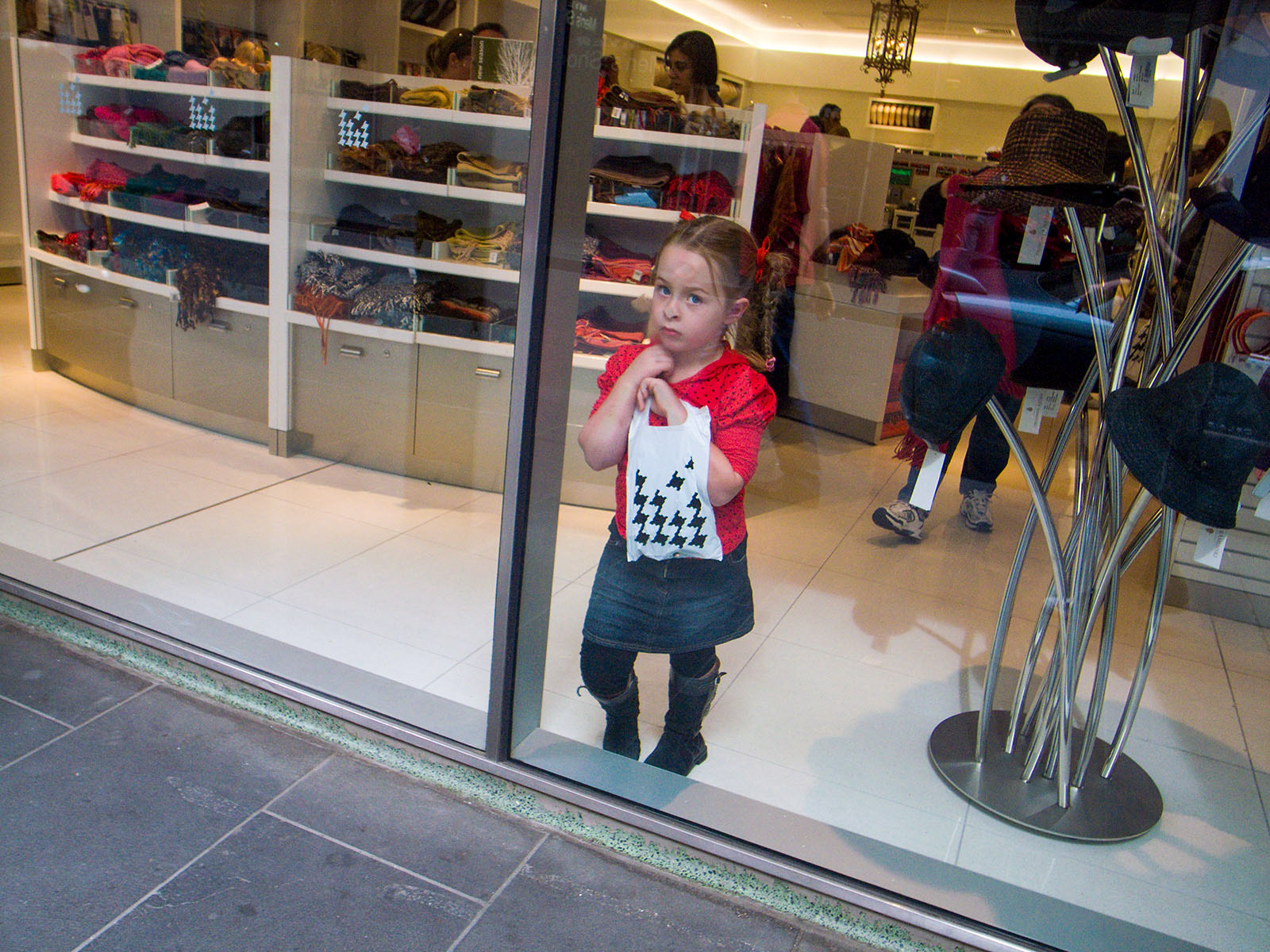 In Melbourne shop window