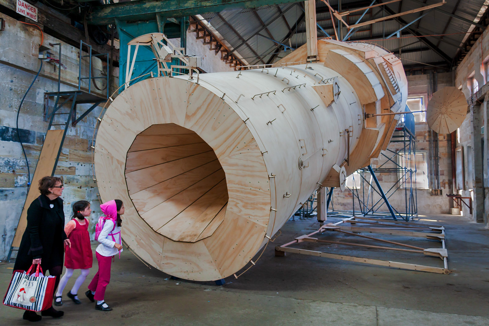 My Hubble by Peter Hennessey, Biennale at Cockatoo Island
