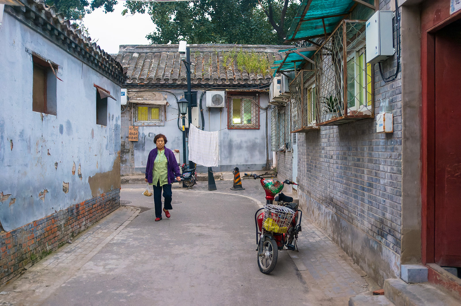 Hutongs in the evening