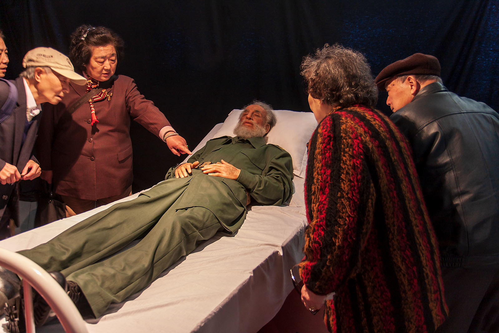 Fidel Castro by Shen Shaomin