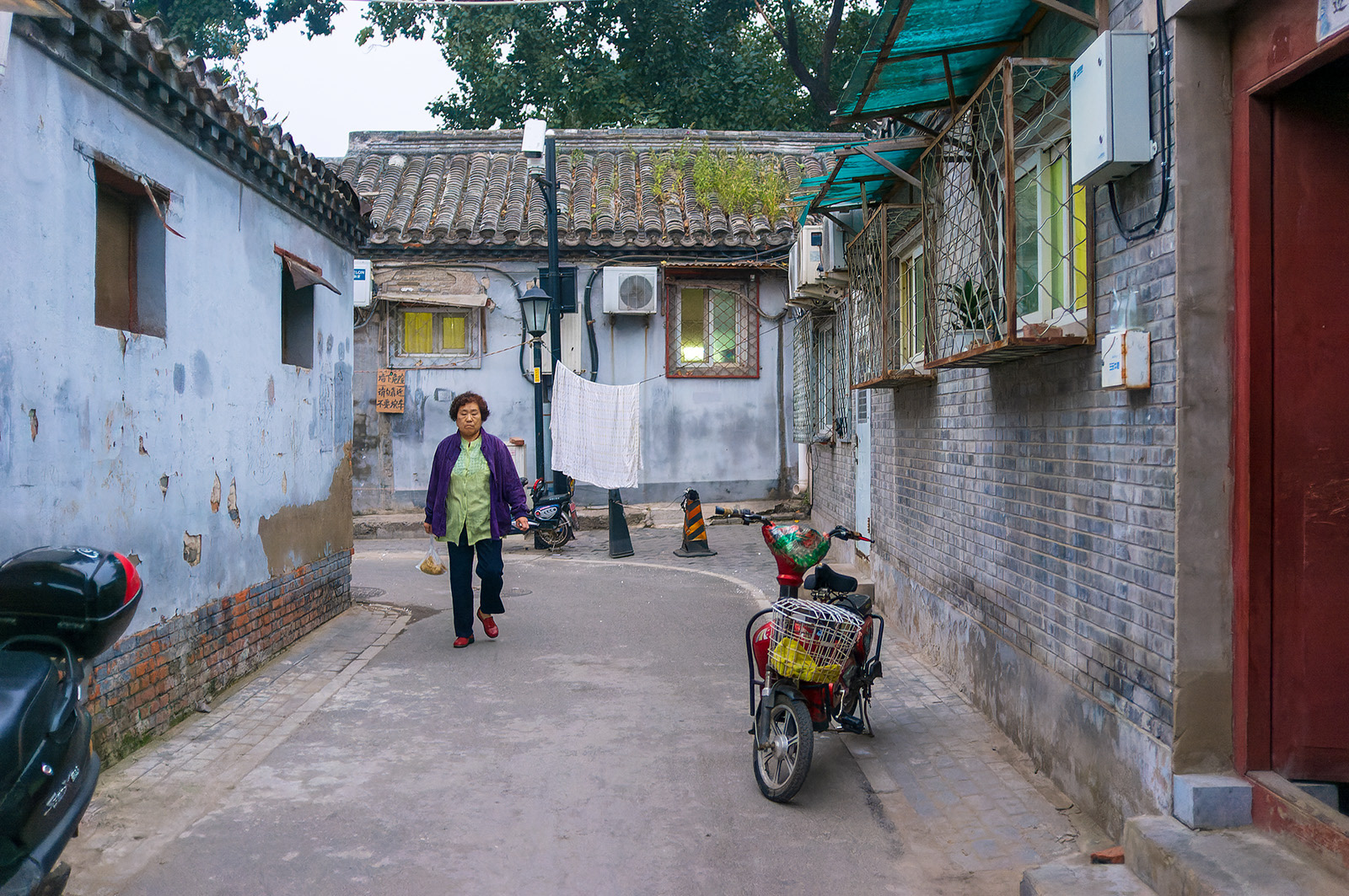 Hutongs in the evening