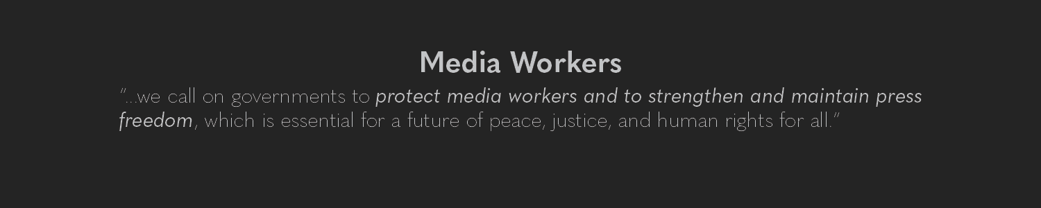 Quote for Media Workers