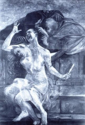 Rayos X de Susana y los viejos, Artemisia Gentileschi
