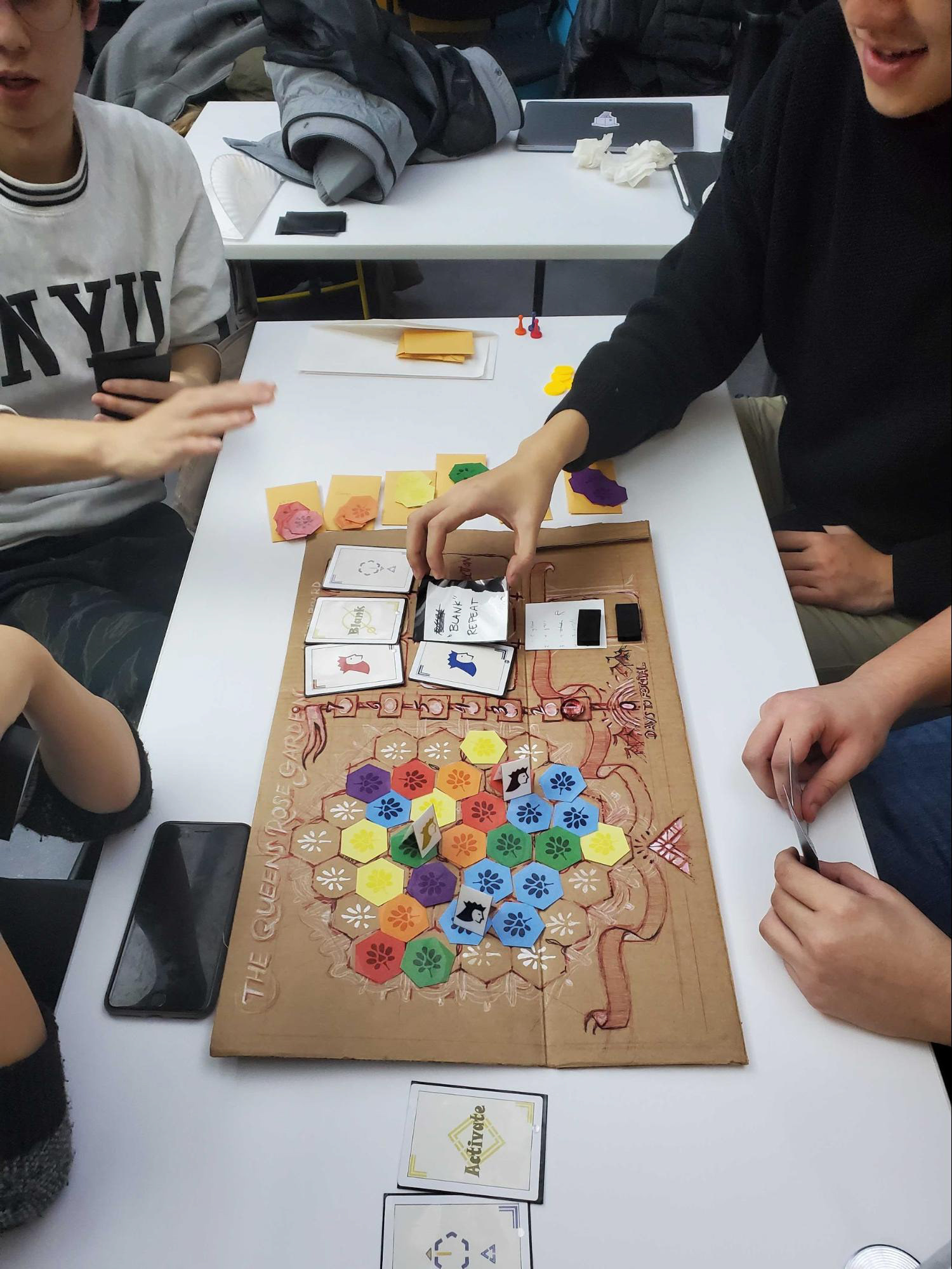playtest and design session