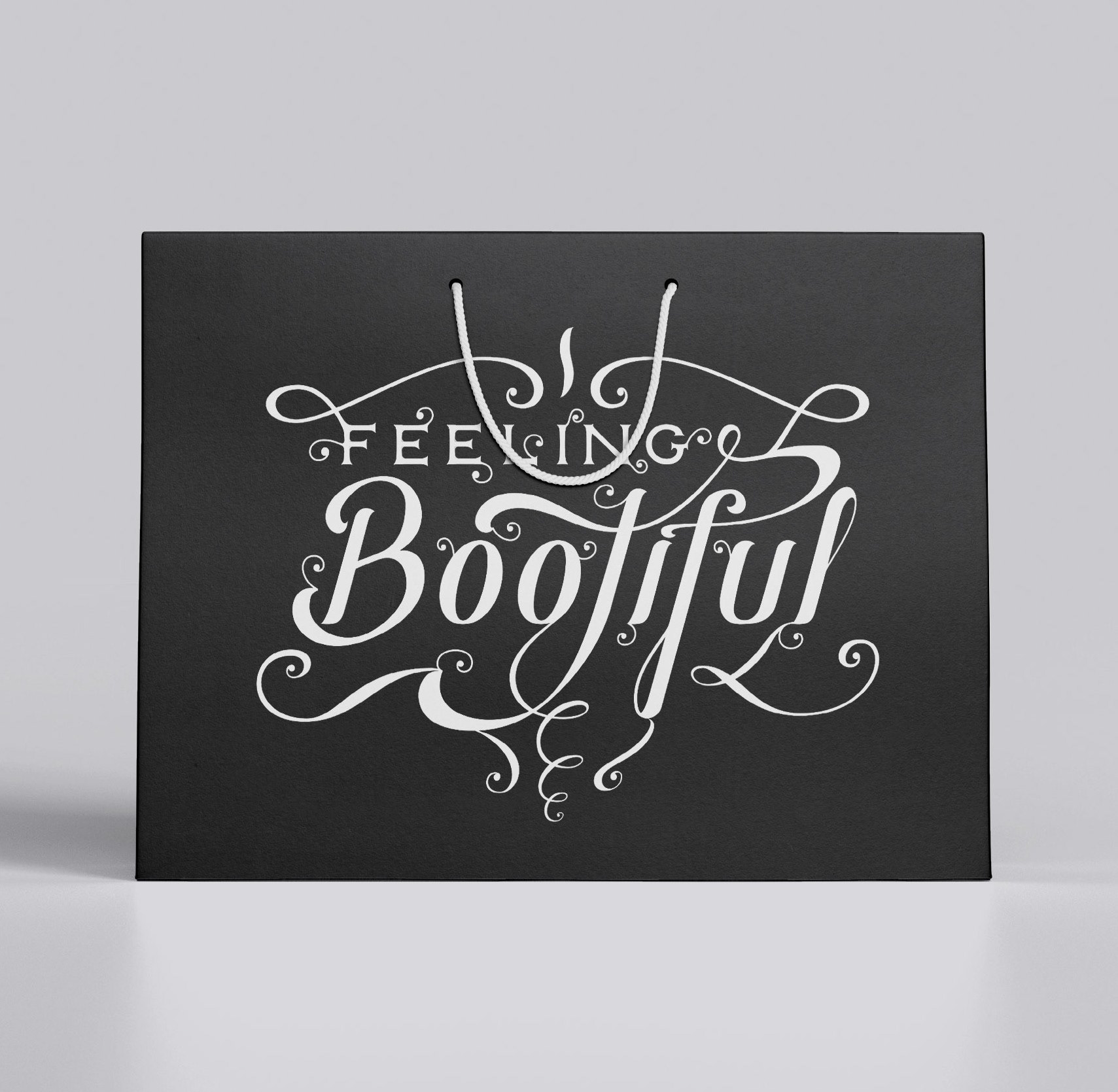 Halloween Themed Beauty Store Shopping Bag