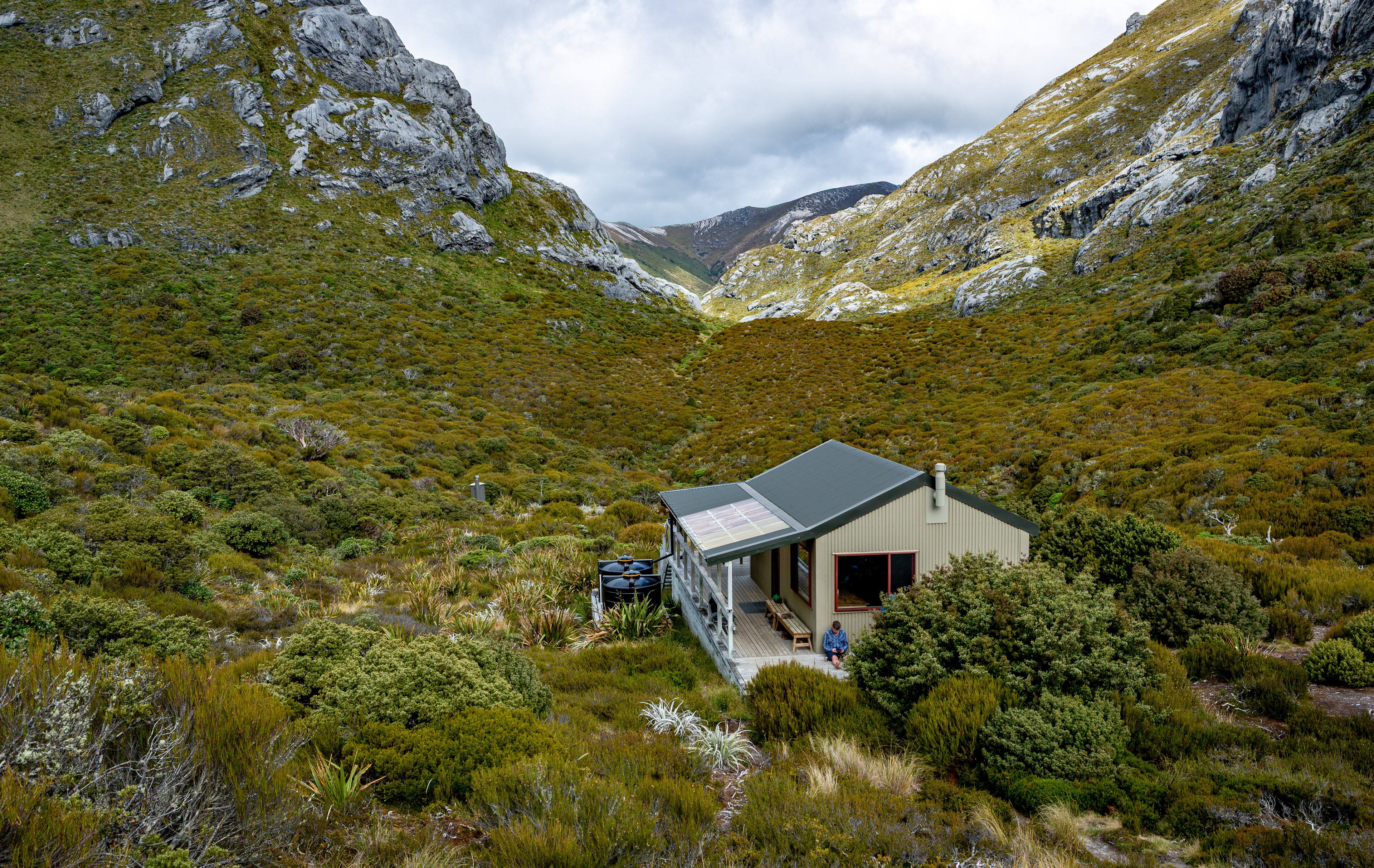 Granity Pass Hut, Kahurangi National Park