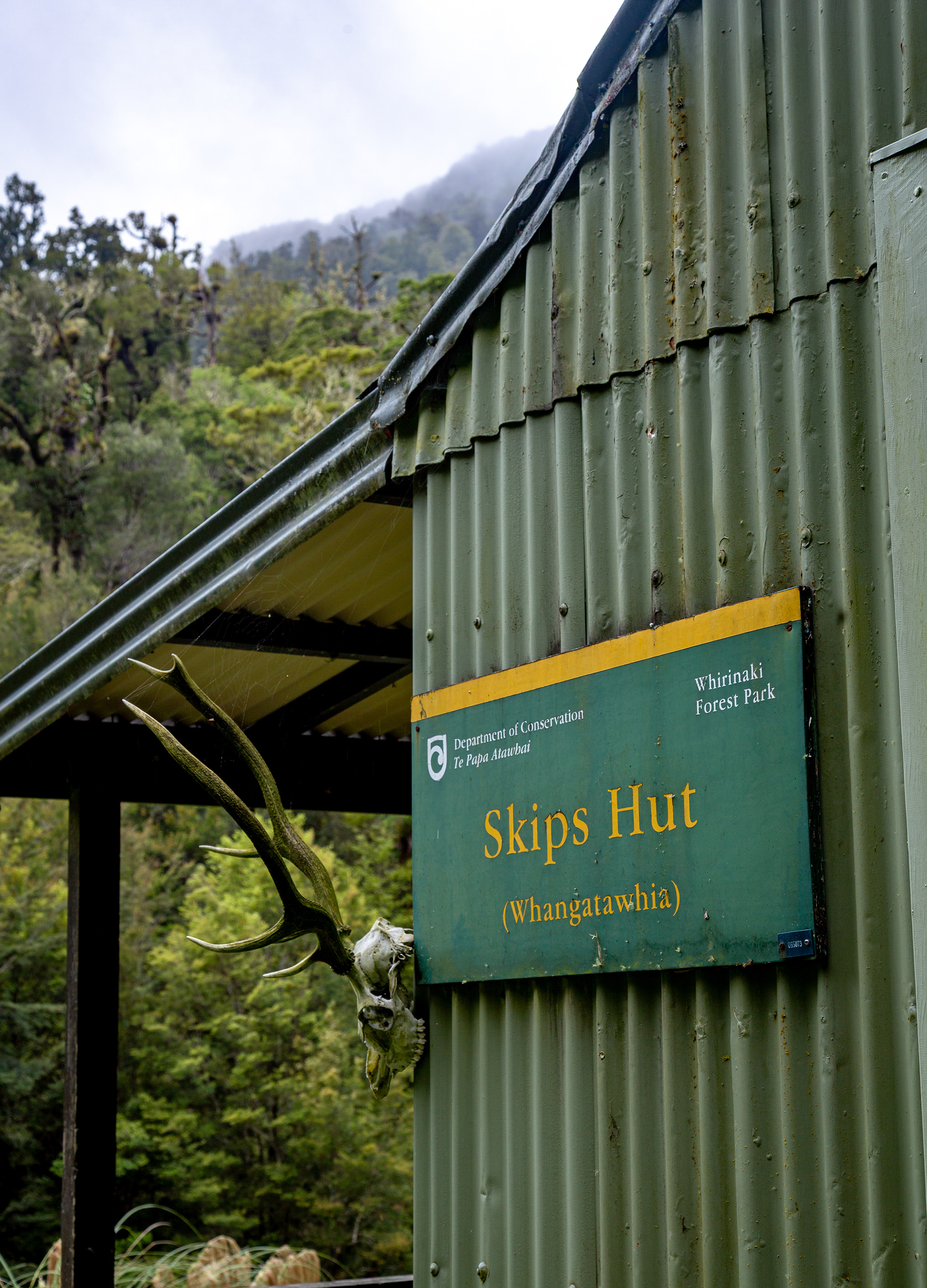 Skips Hut, Whirinaki Te Pua a Tāne 