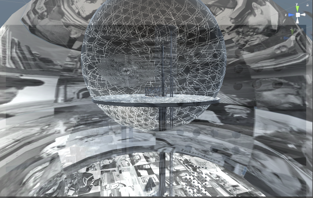 visualization of 4 worlds, in progress