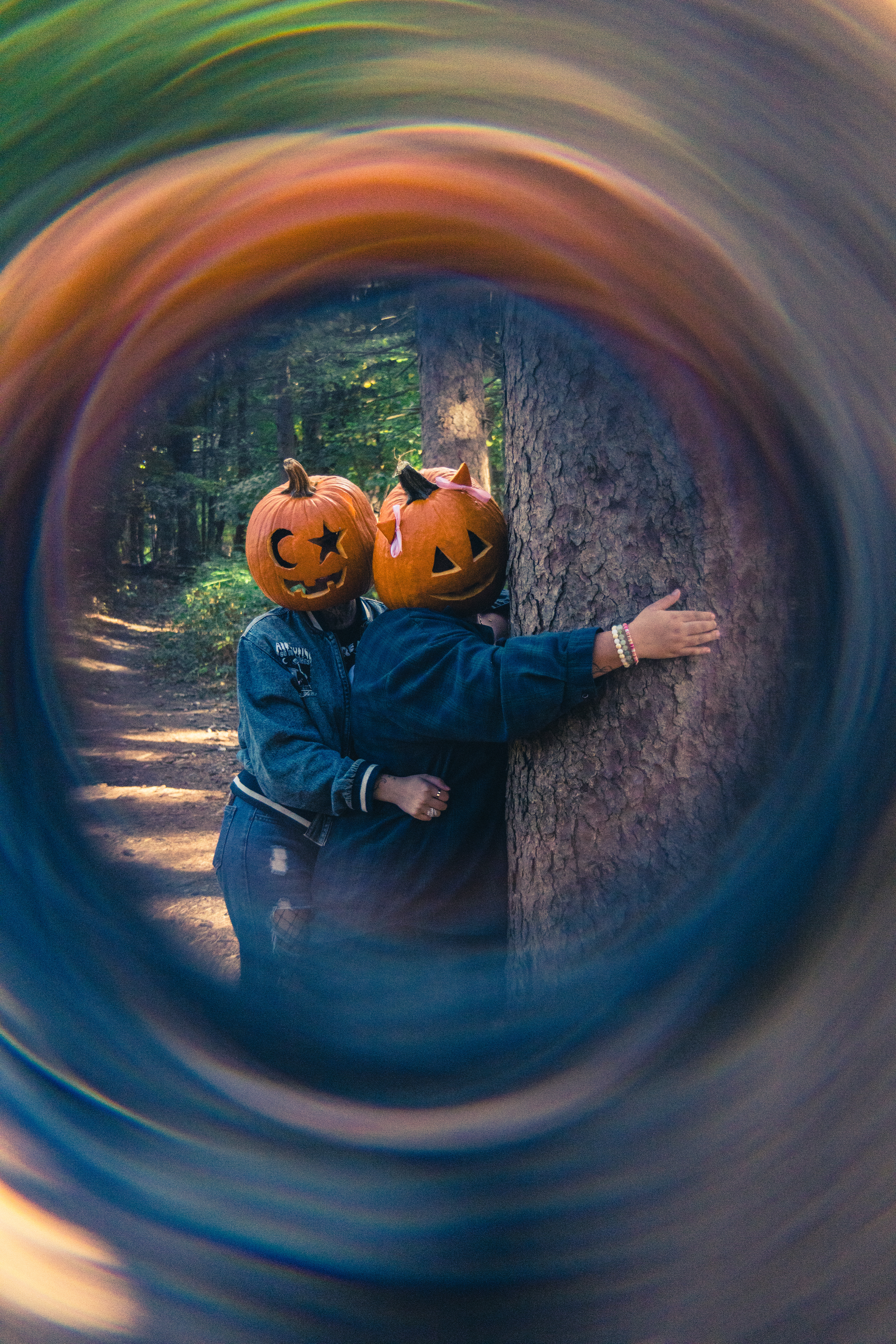 River and Savannah - Pumpkin head session