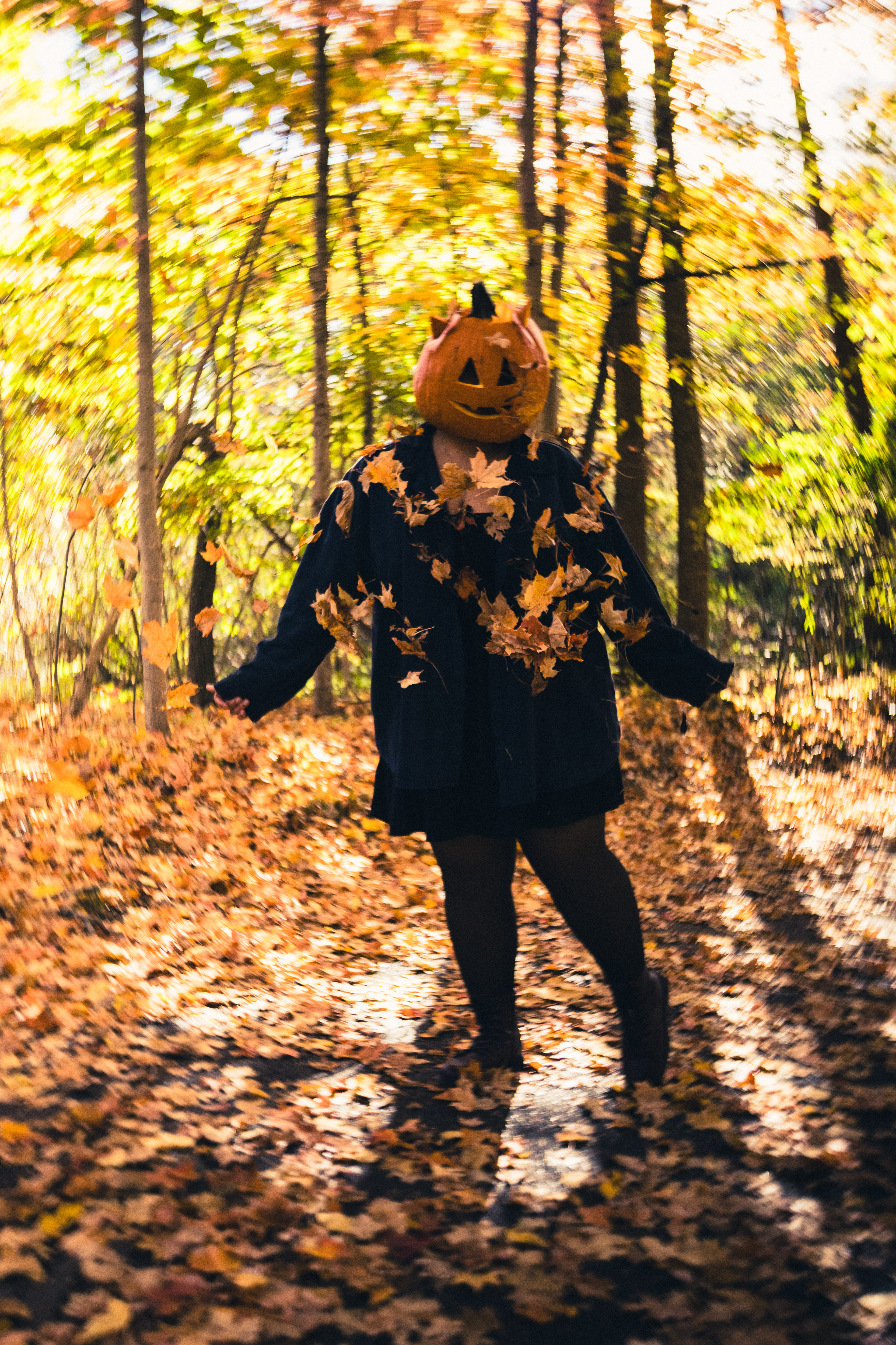 Savannah - Pumpkin head session