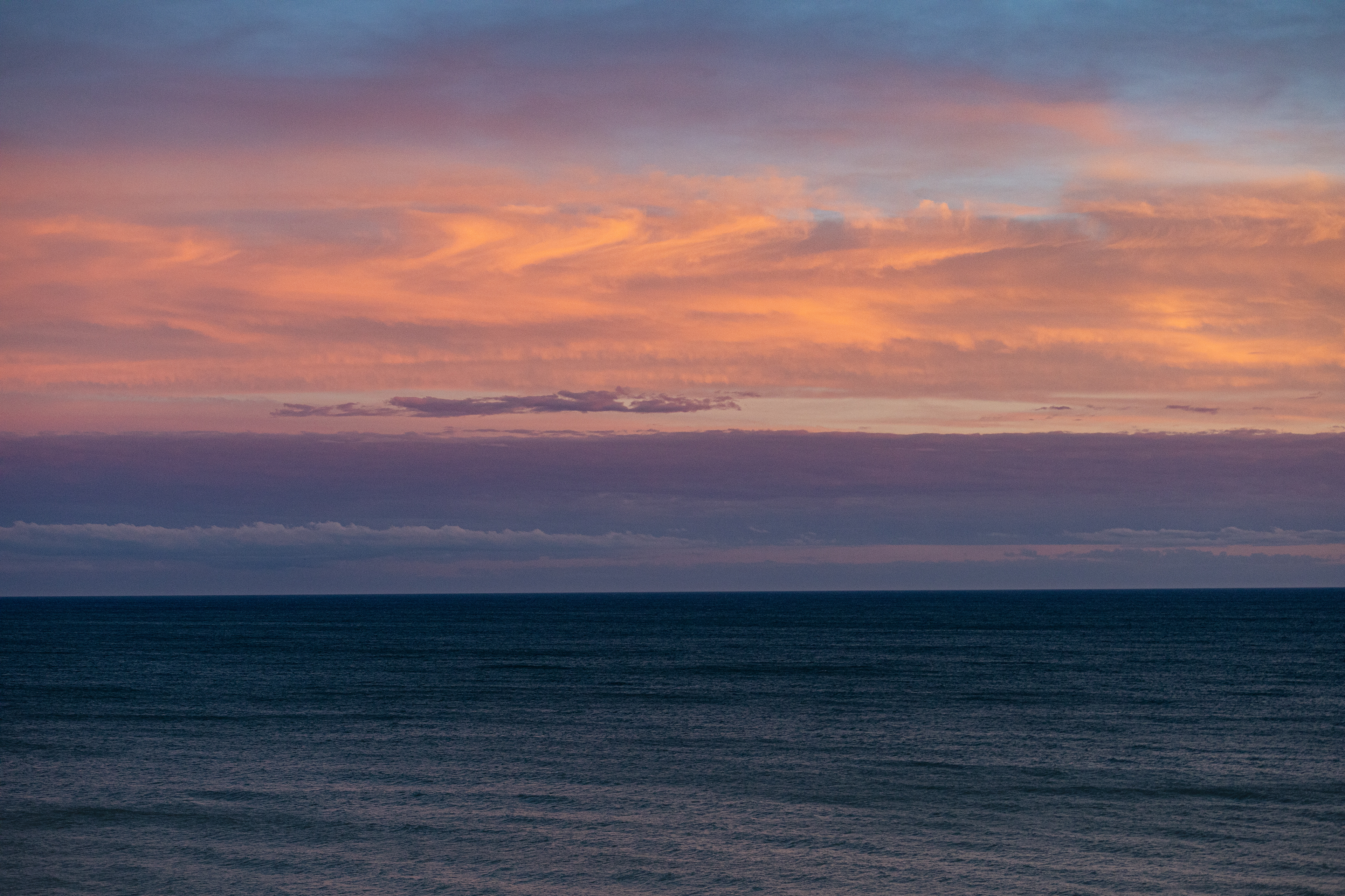 Myrtle Beach sunset colors