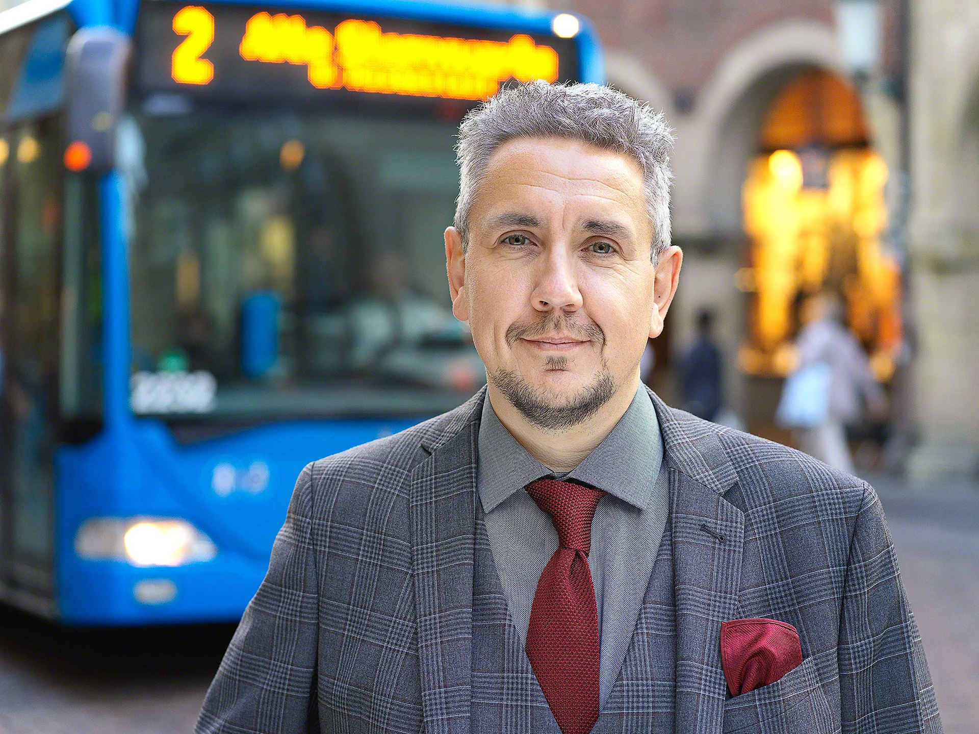 Werbekampagne für Leys - Münster - Prinzipalmarkt