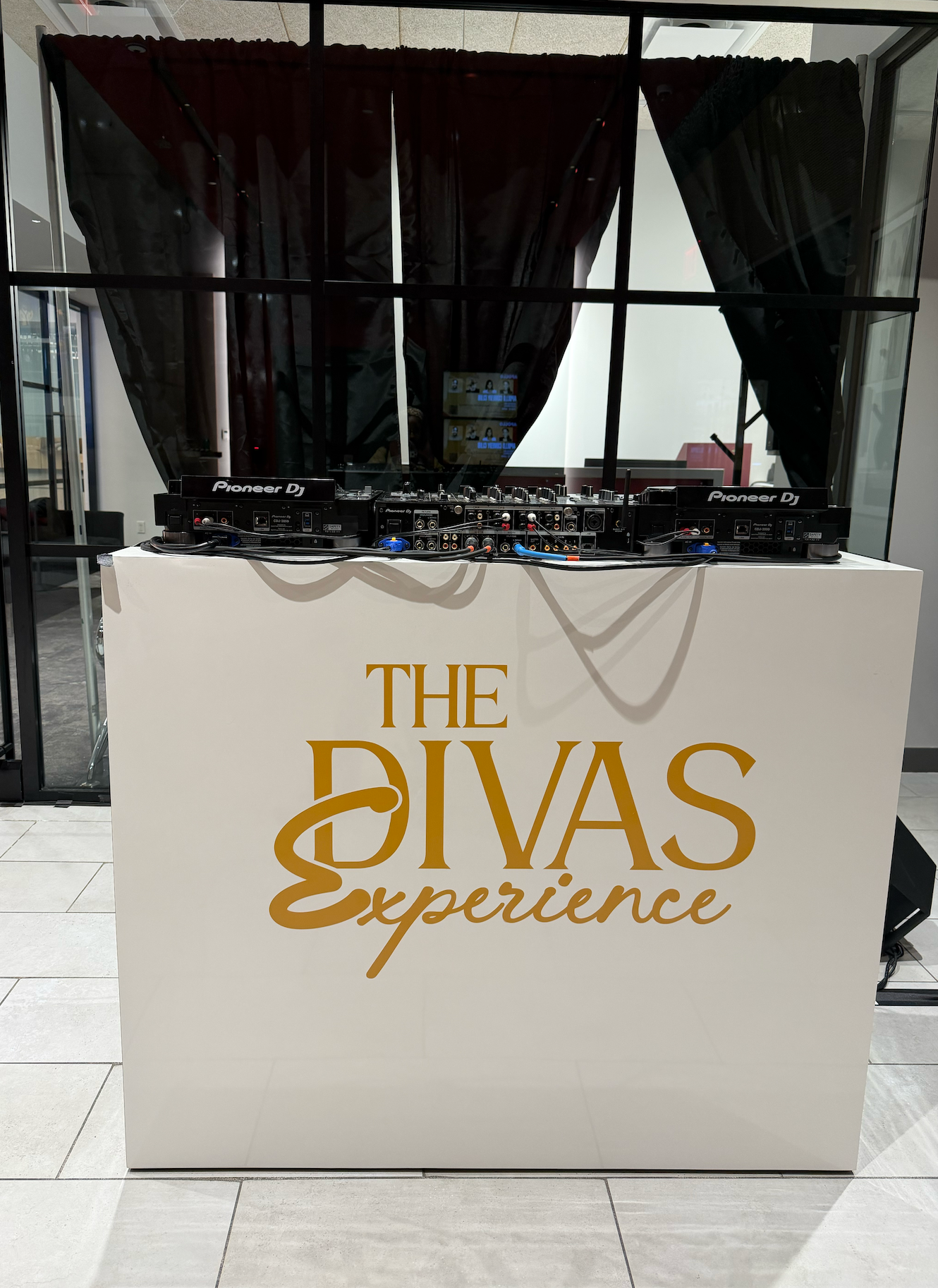 Decal Design for DJ Booth