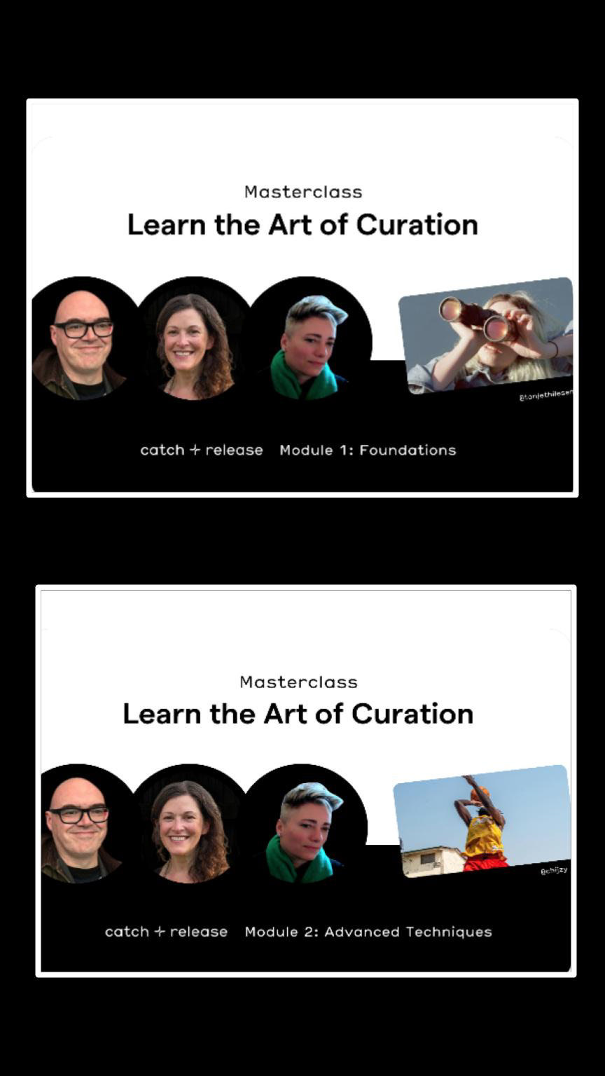 On Demand Masterclass Modules