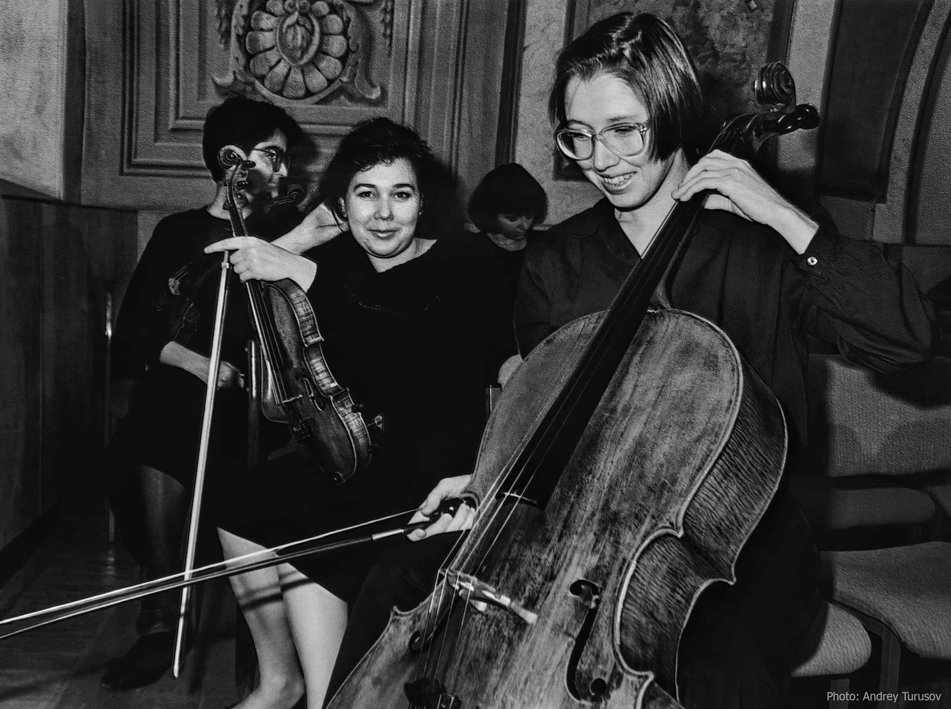 Hetki ennen konserttia Moskovassa 1991.