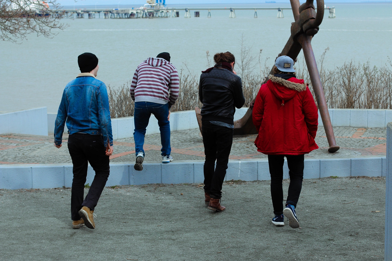 The Arkanes, on tour, Wilhelmshaven, 2015