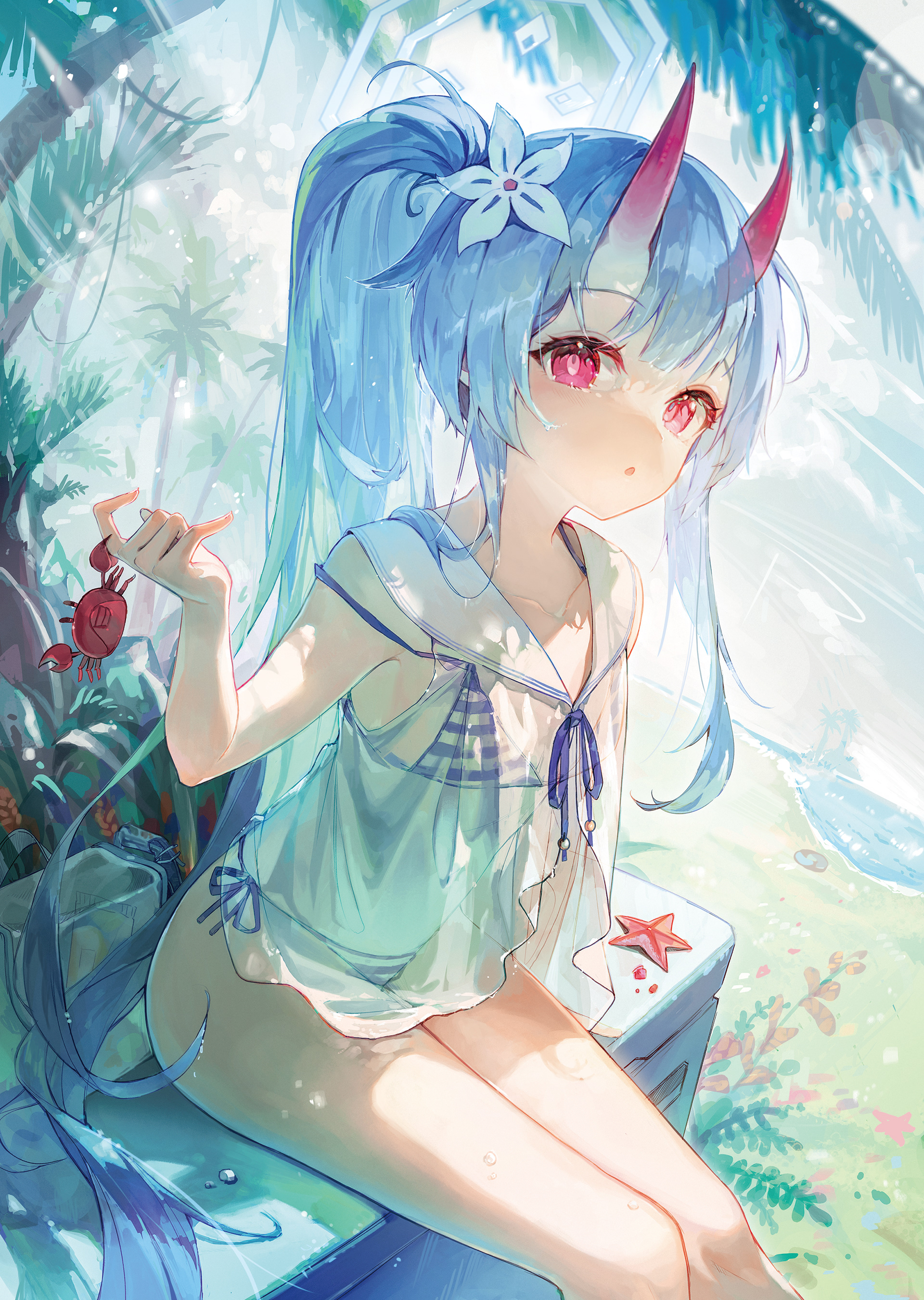 Blue Aquaeve _ Page art